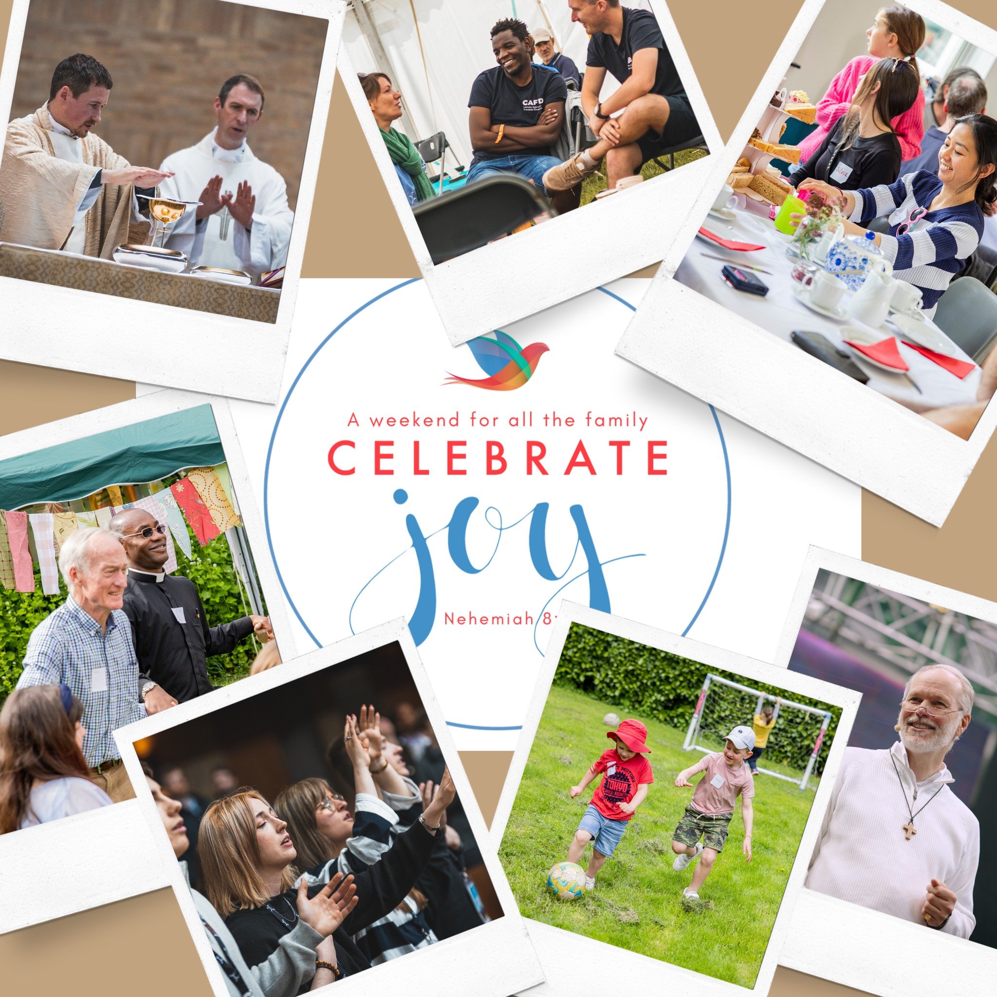 Wondering what we might get up to at CELEBRATE Joy? Here's a sneak peak!

Don't miss out! Buy your ticket(s) today at www.celebratetrust.org/joy