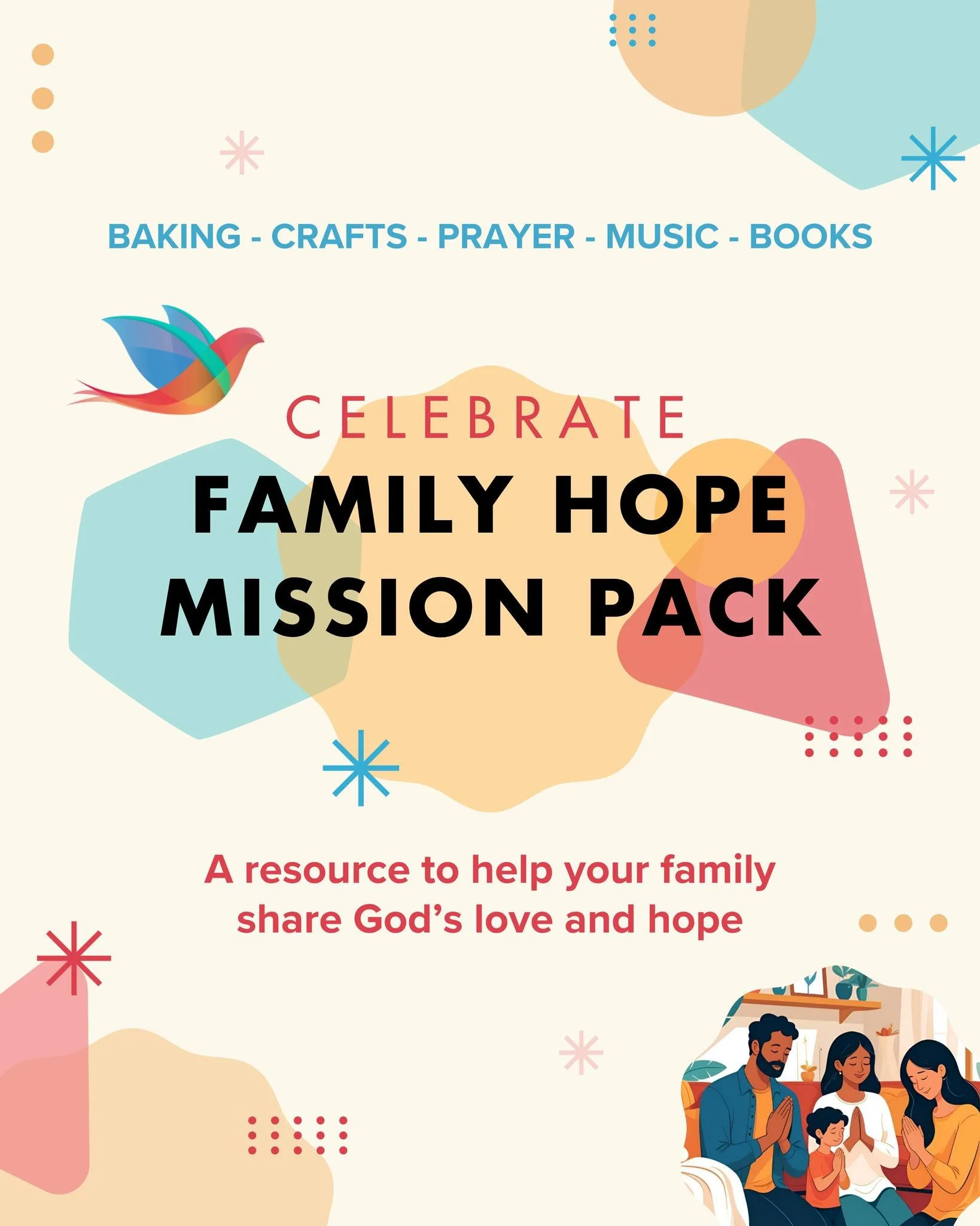 Are you looking for a way to grow closer together as a family, whilst learning more about the Lord, and how to share His love with others???

Then click the link below to get your own Family Hope Mission Pack NOW!🥳❤
https://www.celebratetrust.org/on