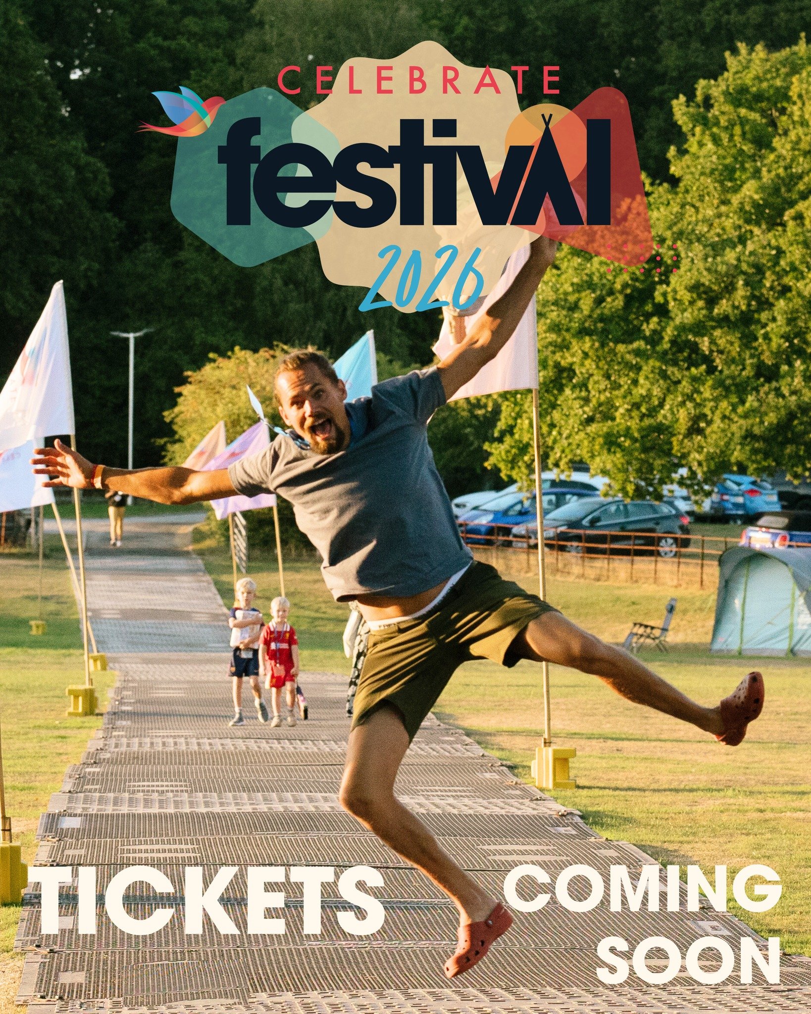 🥳 Tickets for the CELEBRATE festival 2026 will be available SOON! Keep your eyes peeled for more info 👀

Sign up to our mailing list to be the first to hear about ticket sales 🎟️
www.celebratetrust.org/get-in-touch

If you haven't already, mark yo