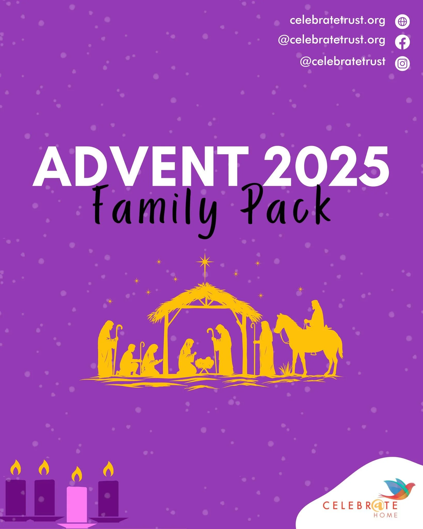 🕯️ Our brand new 2025 Advent Family Pack is now available! 

Filled with fully researched ideas of engaging activities, ways to pray, books to savour and films to enjoy, this pack is designed to help families, schools and parishes prepare this Adven