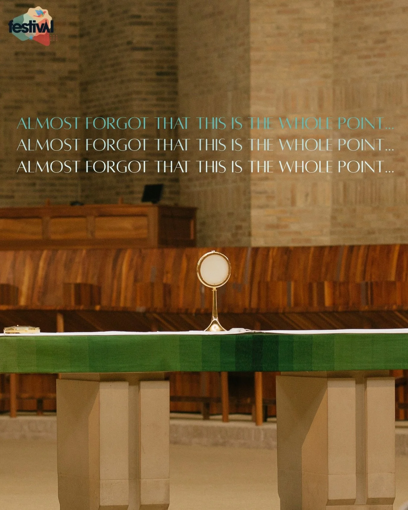 There&rsquo;s nothing like those moments spent just adoring Him🤍

At CELEBRATE festival we are immensely blessed to encounter the Lord through the moments of liturgy and celebration of the Sacraments - say that YES to deeper relationship with Him an