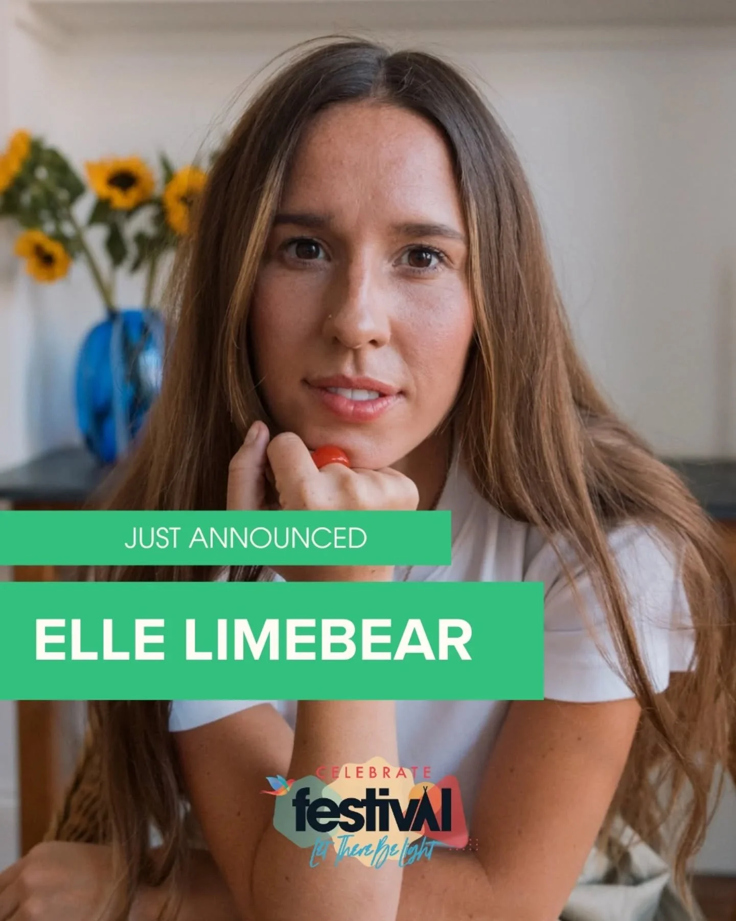 We&rsquo;re so excited to welcome Elle Limebear, worship leader, artist and storyteller to the festival ✨ 

Get ready for powerful worship, beautiful moments, and songs that stay with you long after the music ends 💛

Make sure you&rsquo;re there to 