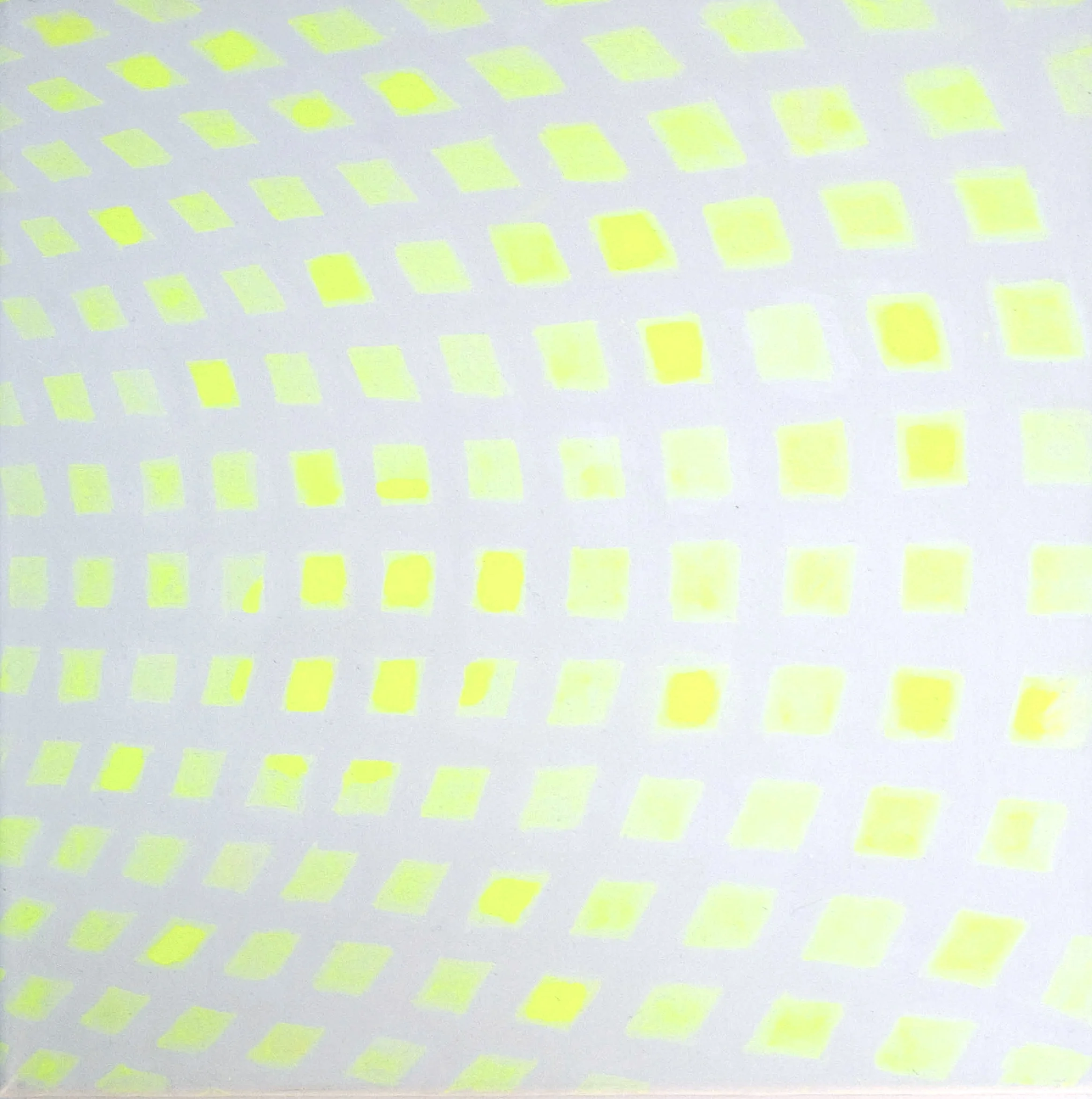 "Several seconds after", 2009 acrylic on canvas 75x75cm