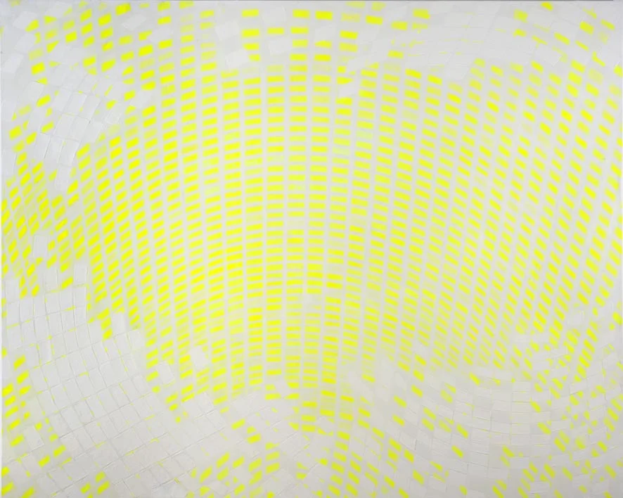 "Bathed in light", 2009 acrylic on canvas 200x240cm