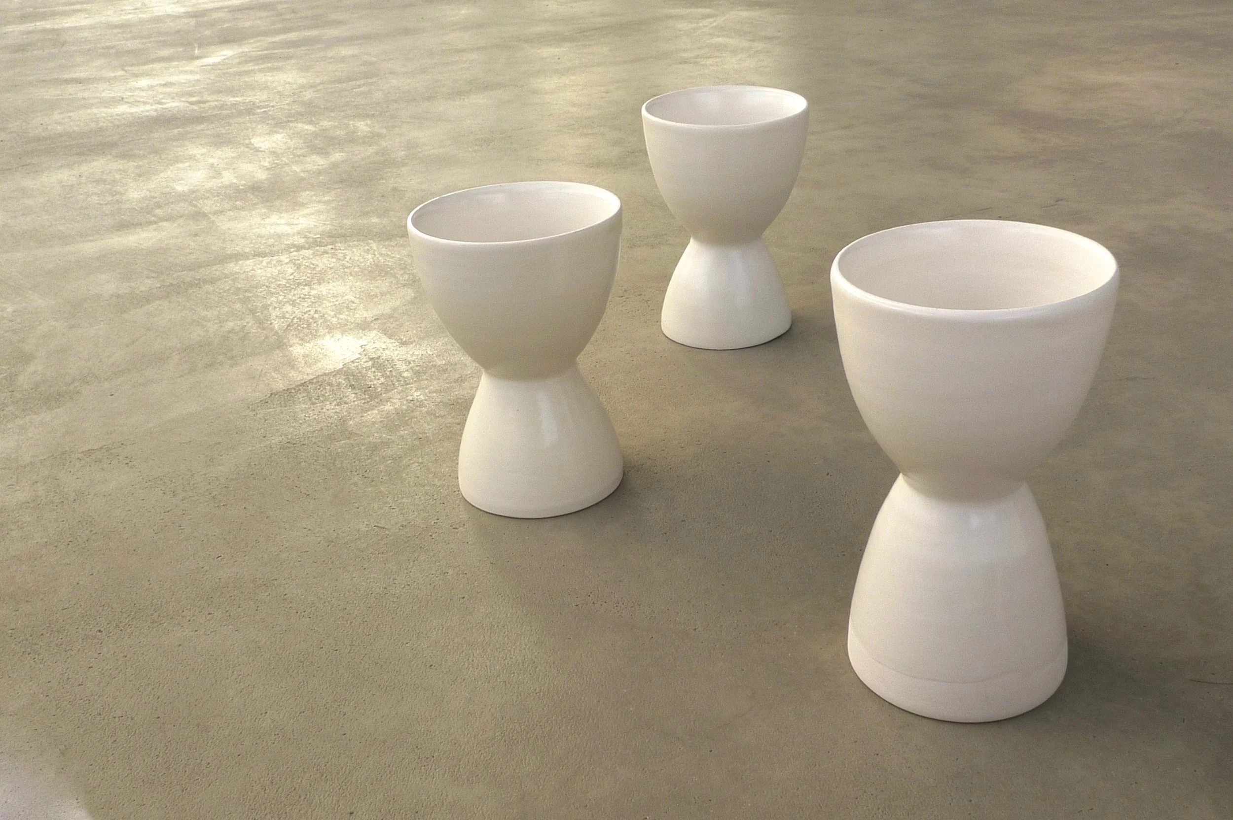 white ceramic body13x7cm (25E)11x7cm (25E)