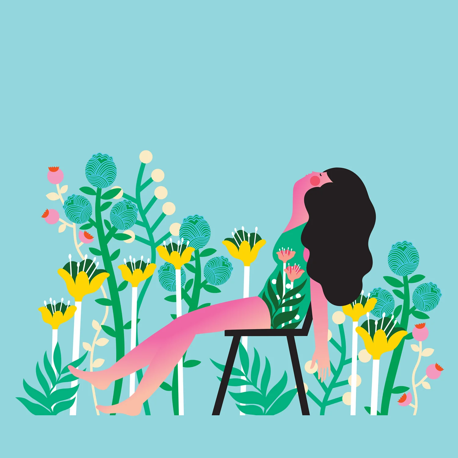 Vector Illustration By Kate Mockford