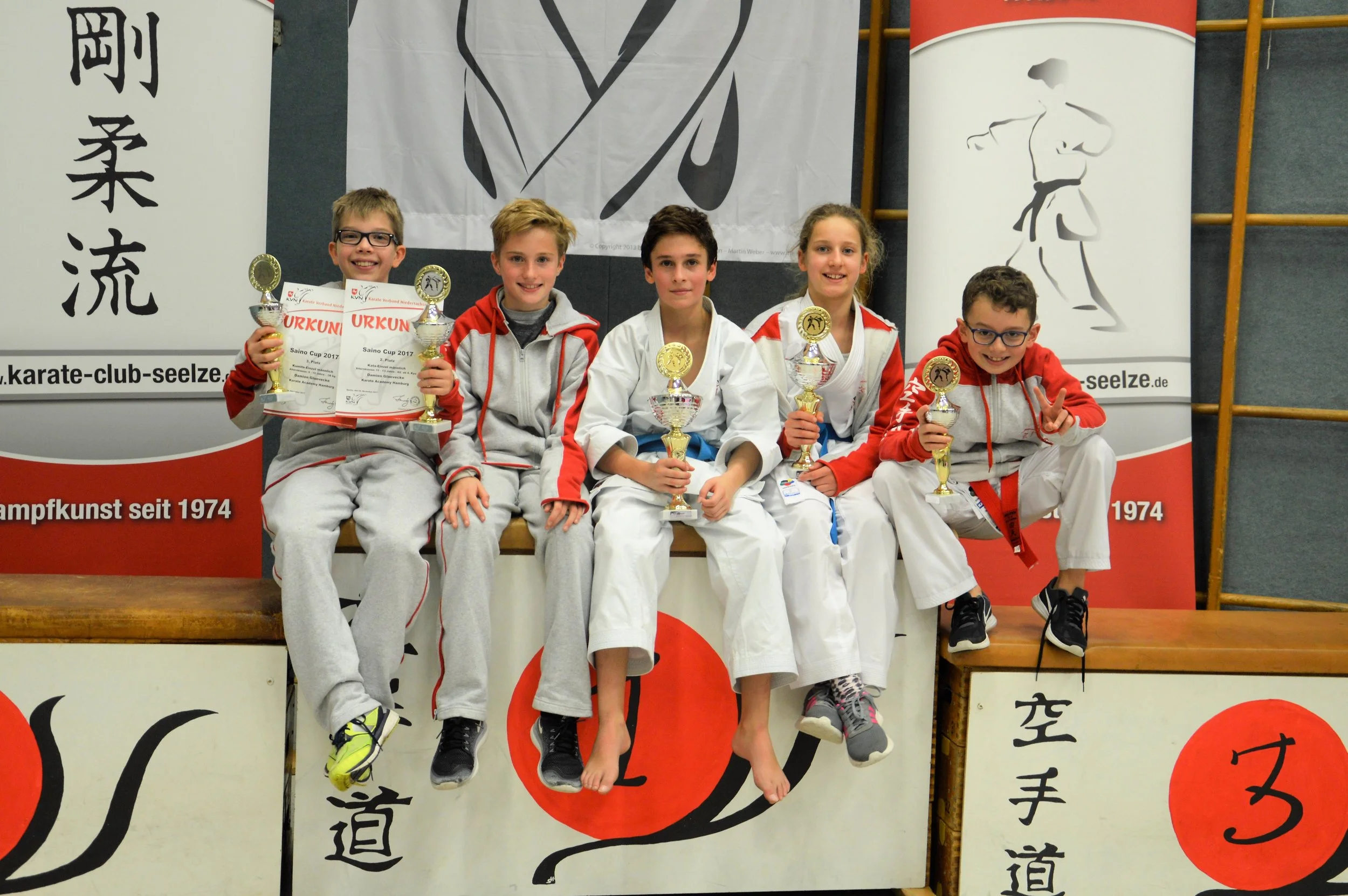Karate Academy Kids erfolgreich beim Saino Cup in Seelze
