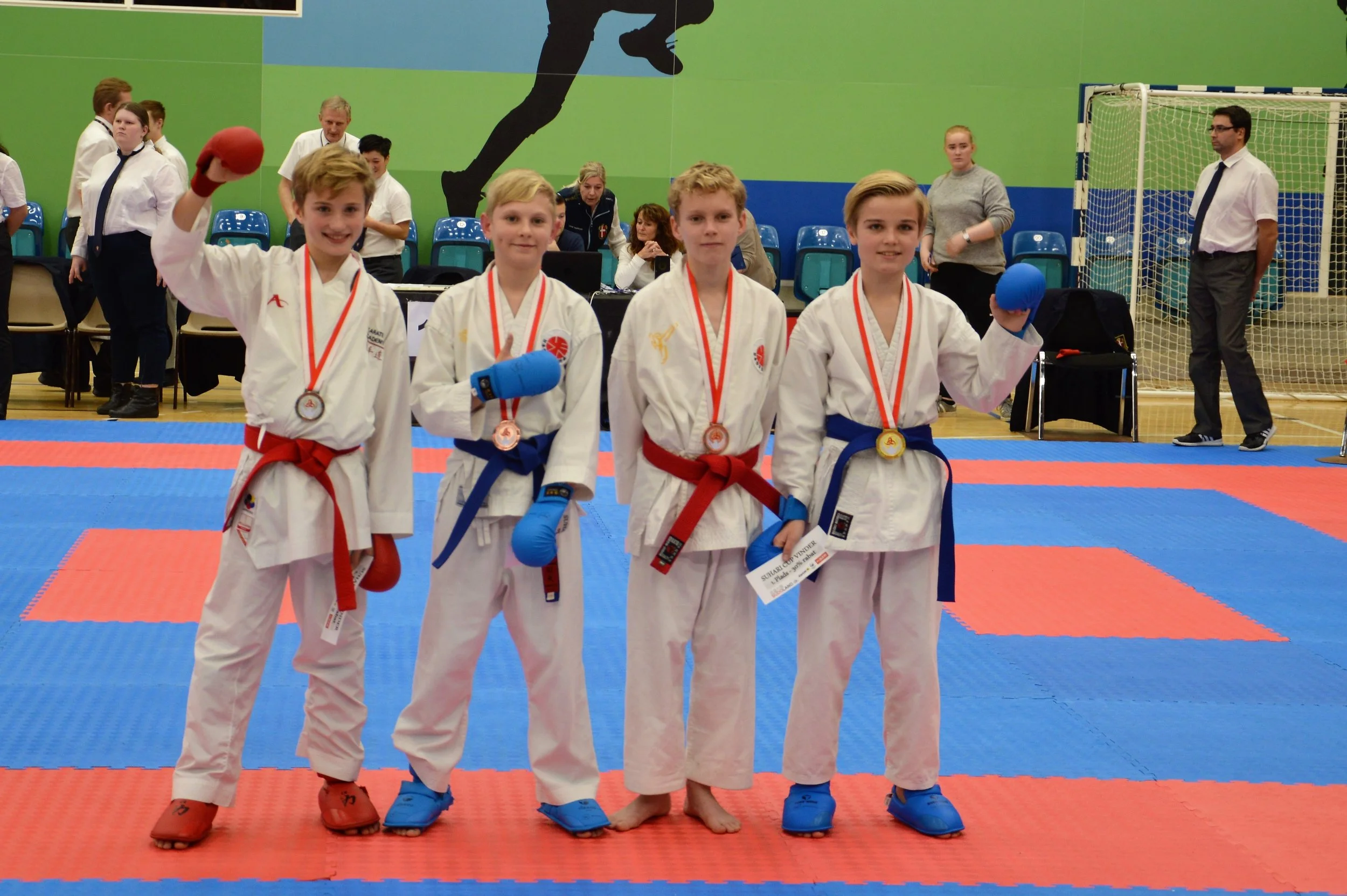 1. Platz für Aicha & 2. Platz für Dorian beim Sohari Cup in Dänemark am 26.11.2017