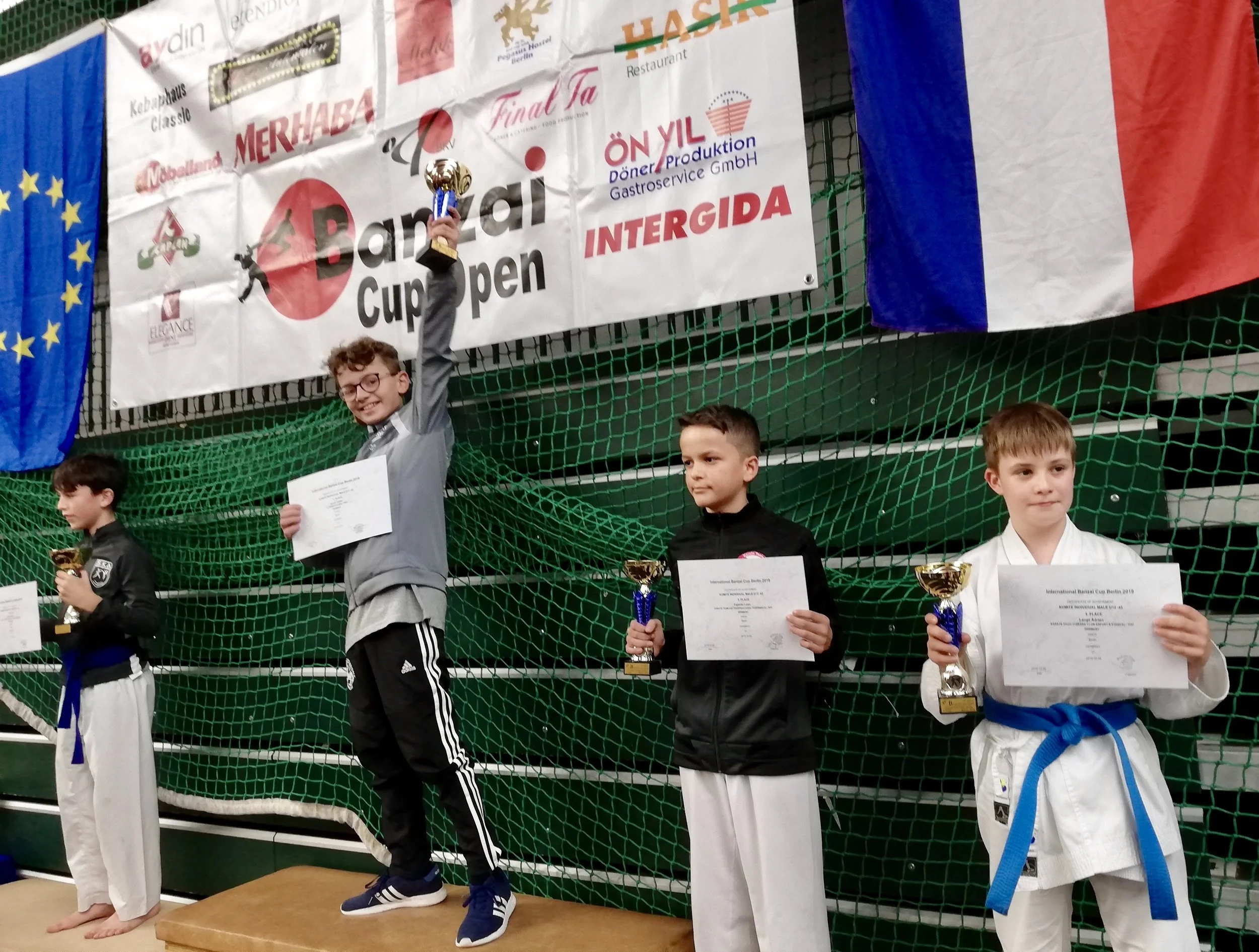 BANZAI CUP in BERLIN 2 x GOLD, 1 x BRONZE