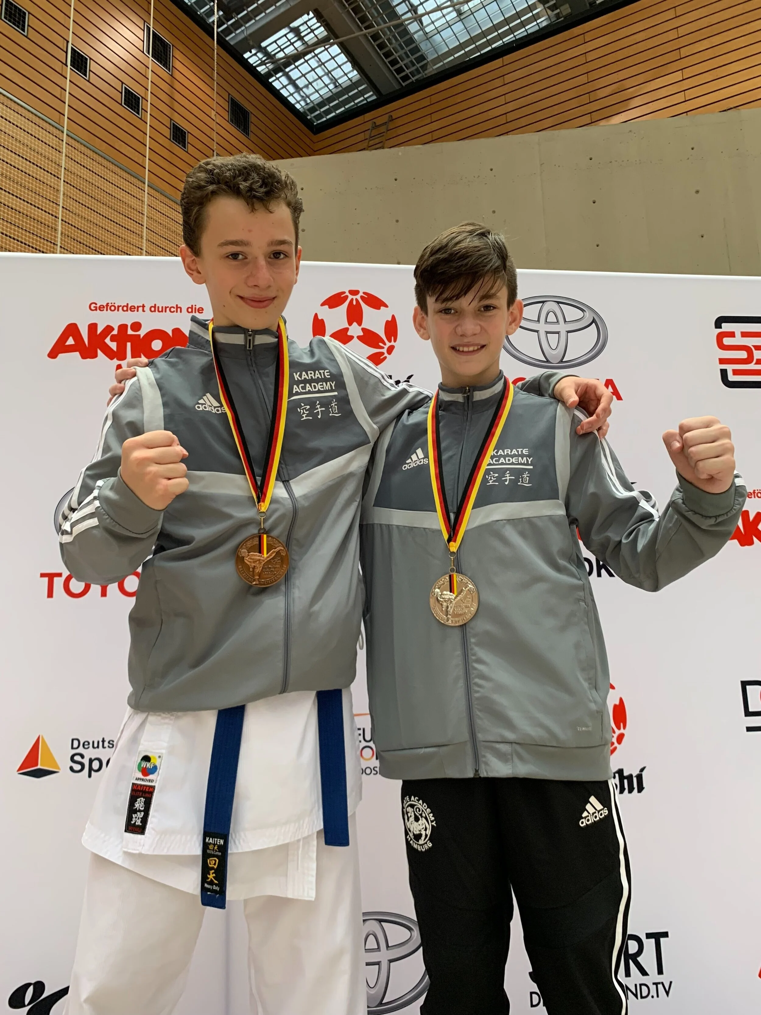 Platz 2 und Platz 3 bei den Deutschen Schülermeisterschaften in Berlin 2021