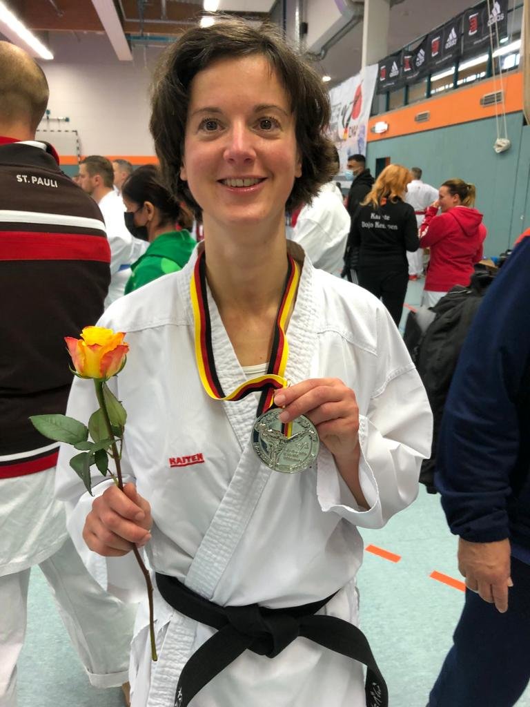 Katharina wird Deutsche Vizemeisterin in der Masterklasse