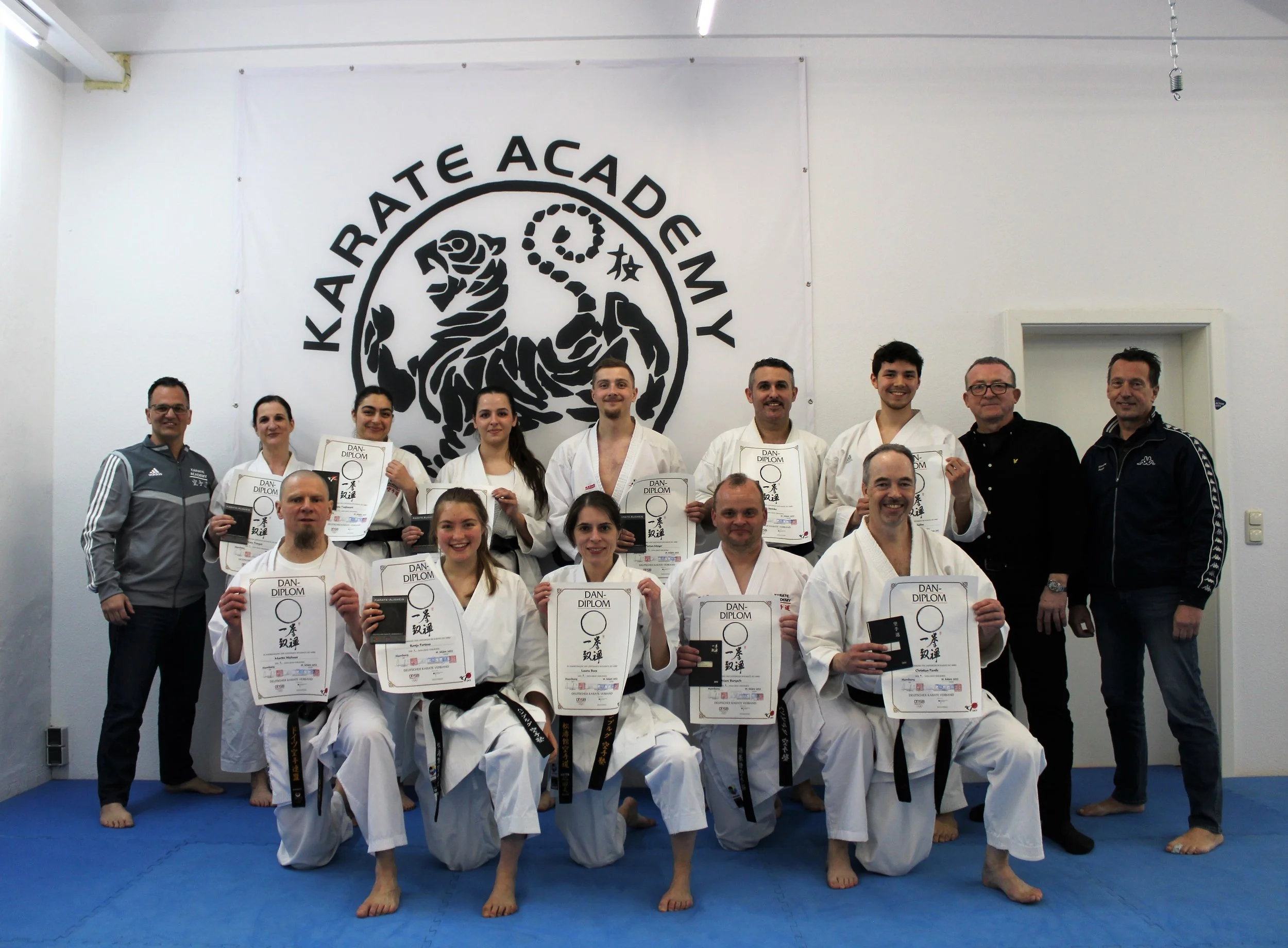 Lehrgang und DAN-Prüfung am 19.03.2022 bei uns im Dojo