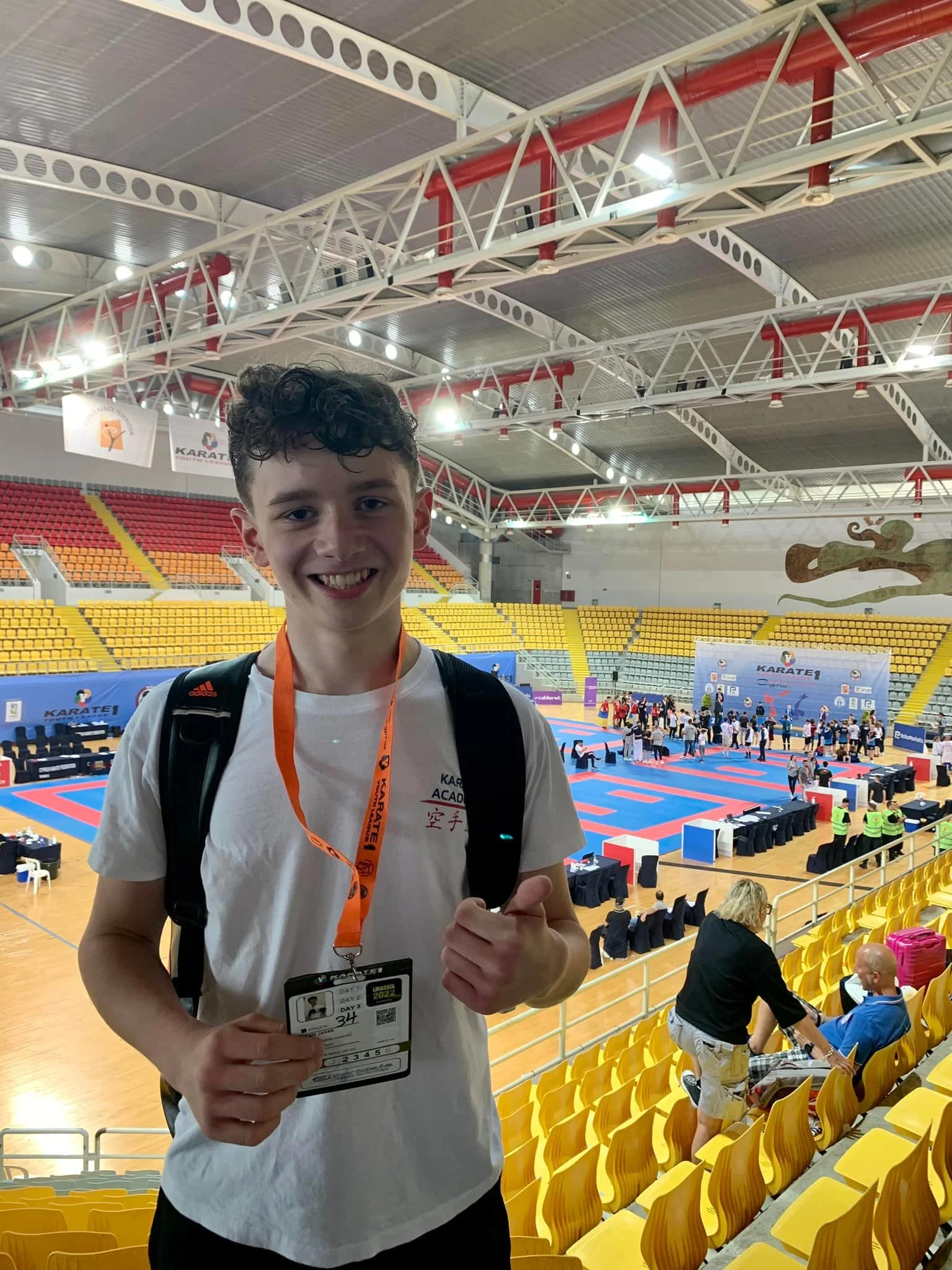 5. Platz für Jahan beim Karate 1 WKF Youth League Turnier in Limassol / Zypern