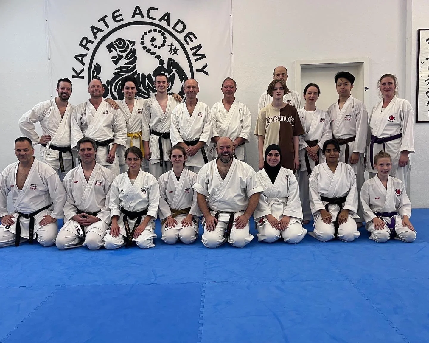 Iain Abernethy zum dritten Mal in der Karate Academy