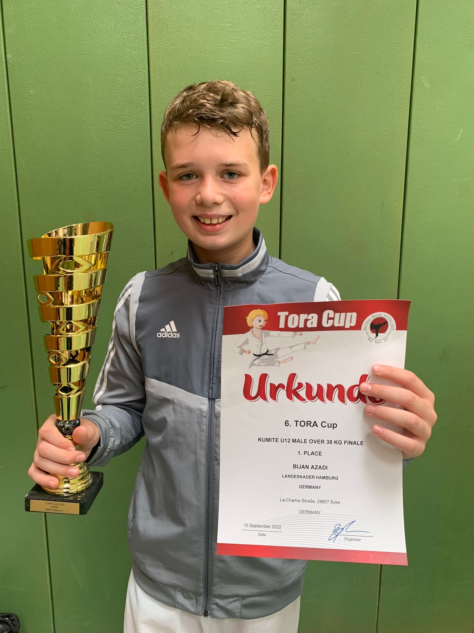 Bijan und Marius gewinnen den TORA Cup 2022