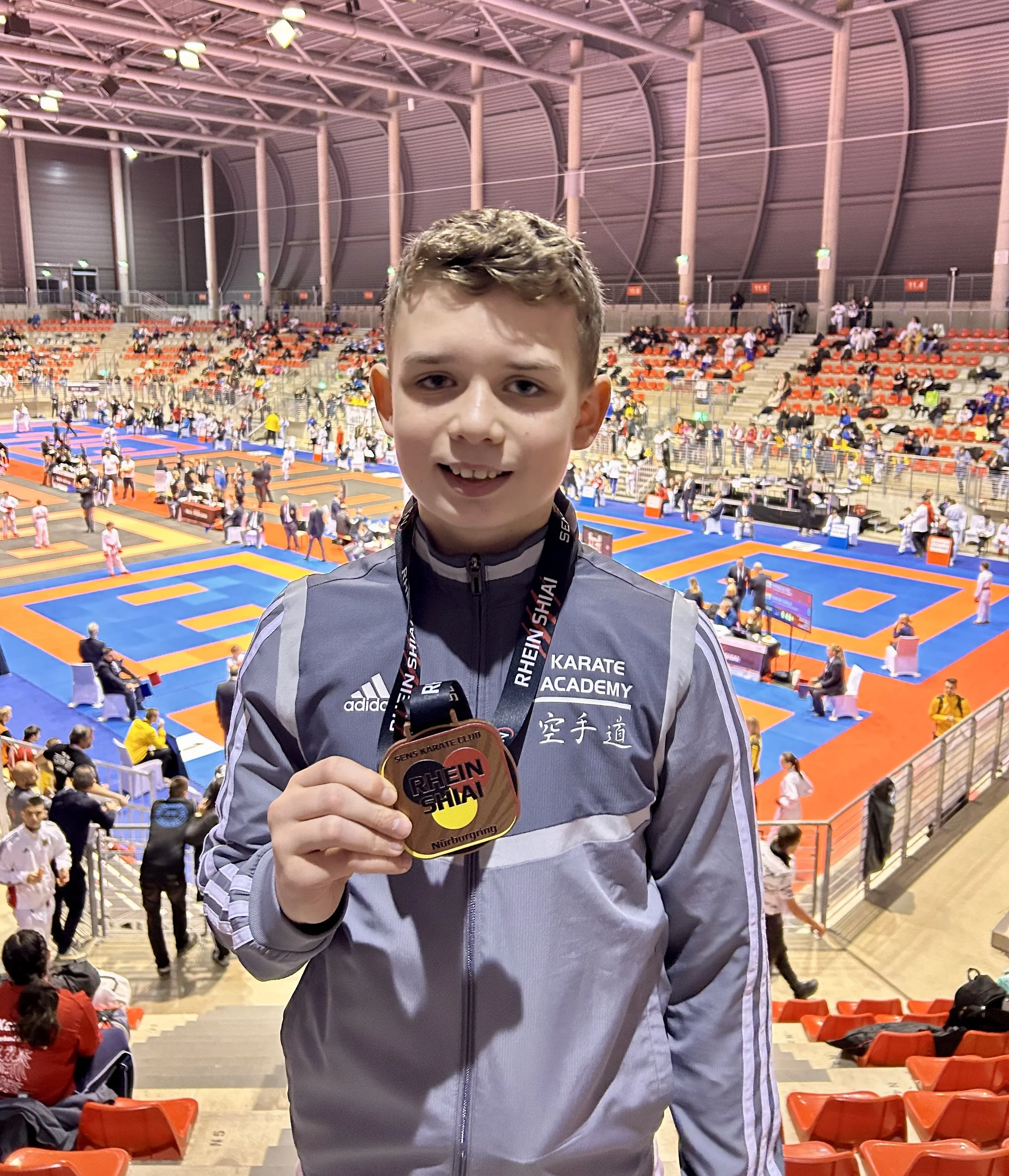 Bijan erkämpft sich zum Jahresauftakt die Bronzemedaille beim RHEIN SHIAI 2023