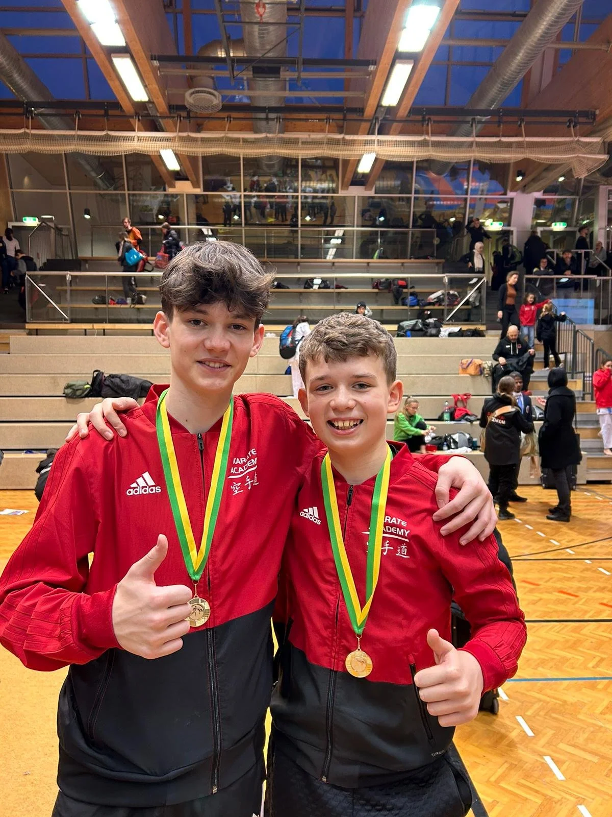 Marius und Bijan erfolgreich in Österreich