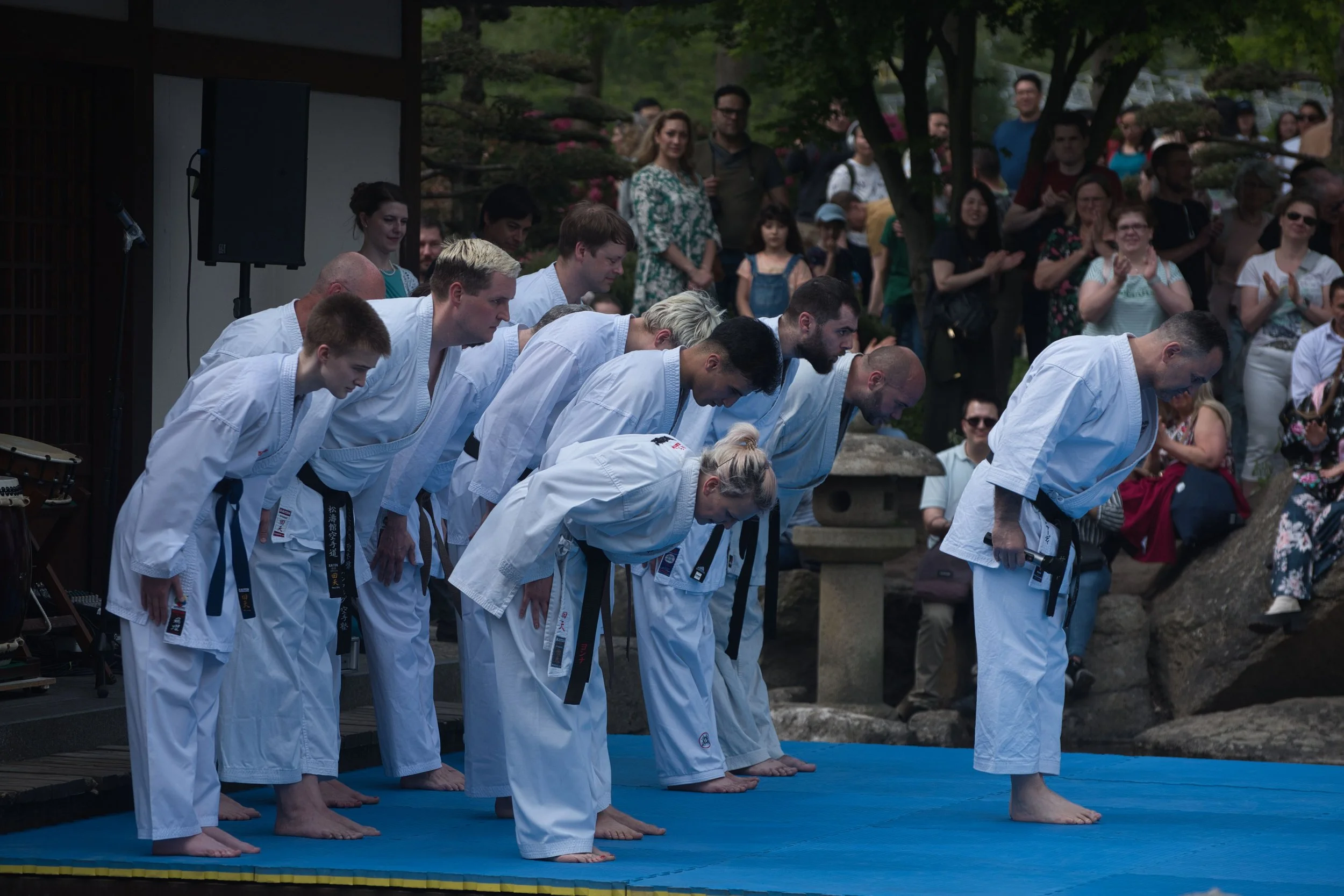 Karate Vorführung beim Hamburger Japan Festival
