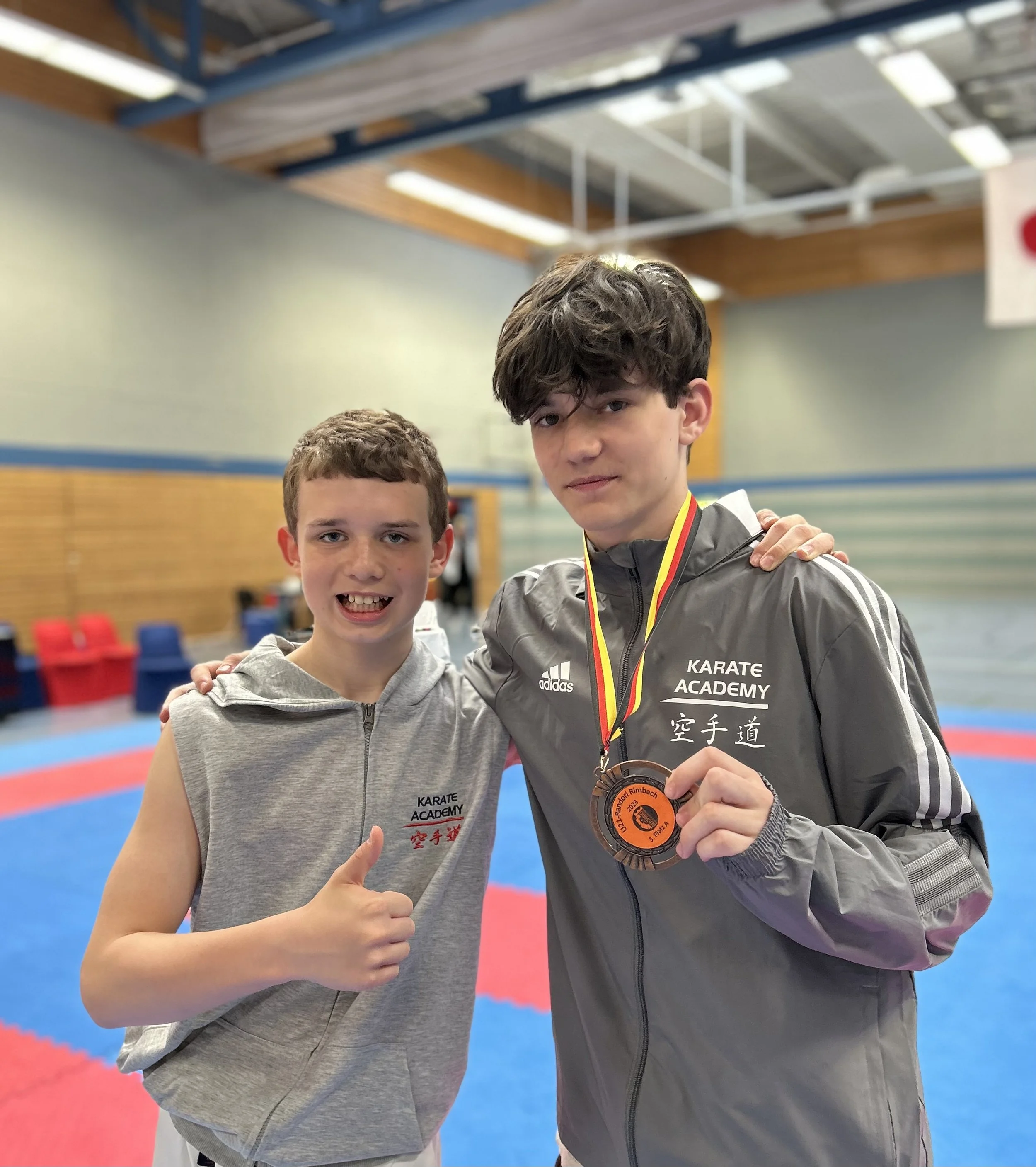 Bijan und Marius erfolgreich beim U7-21 Randori in Rimbach