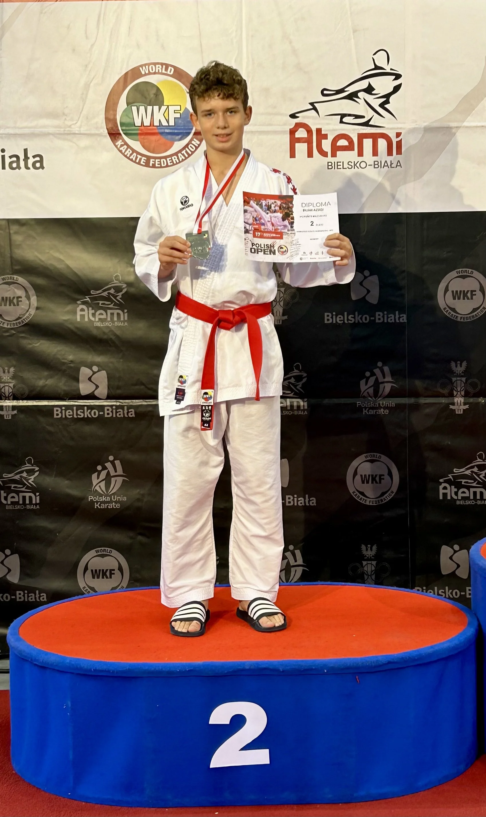 PLATZ 2 FÜR BIJAN BEI POLISH OPEN 2023 in Bielsko-Biala