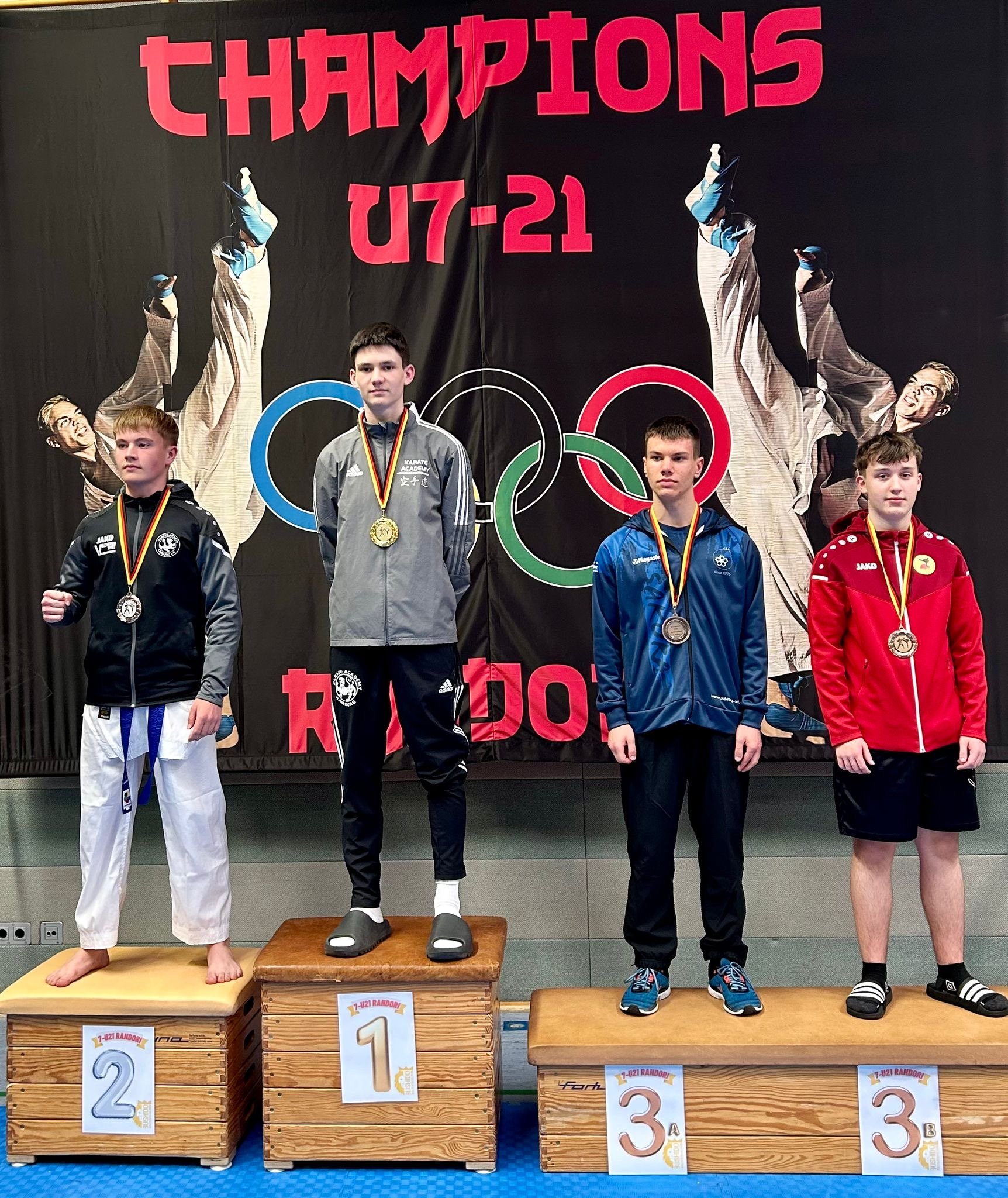 Bronze für Bijan - Gold für Marius beim U21 Randori in Rimbach