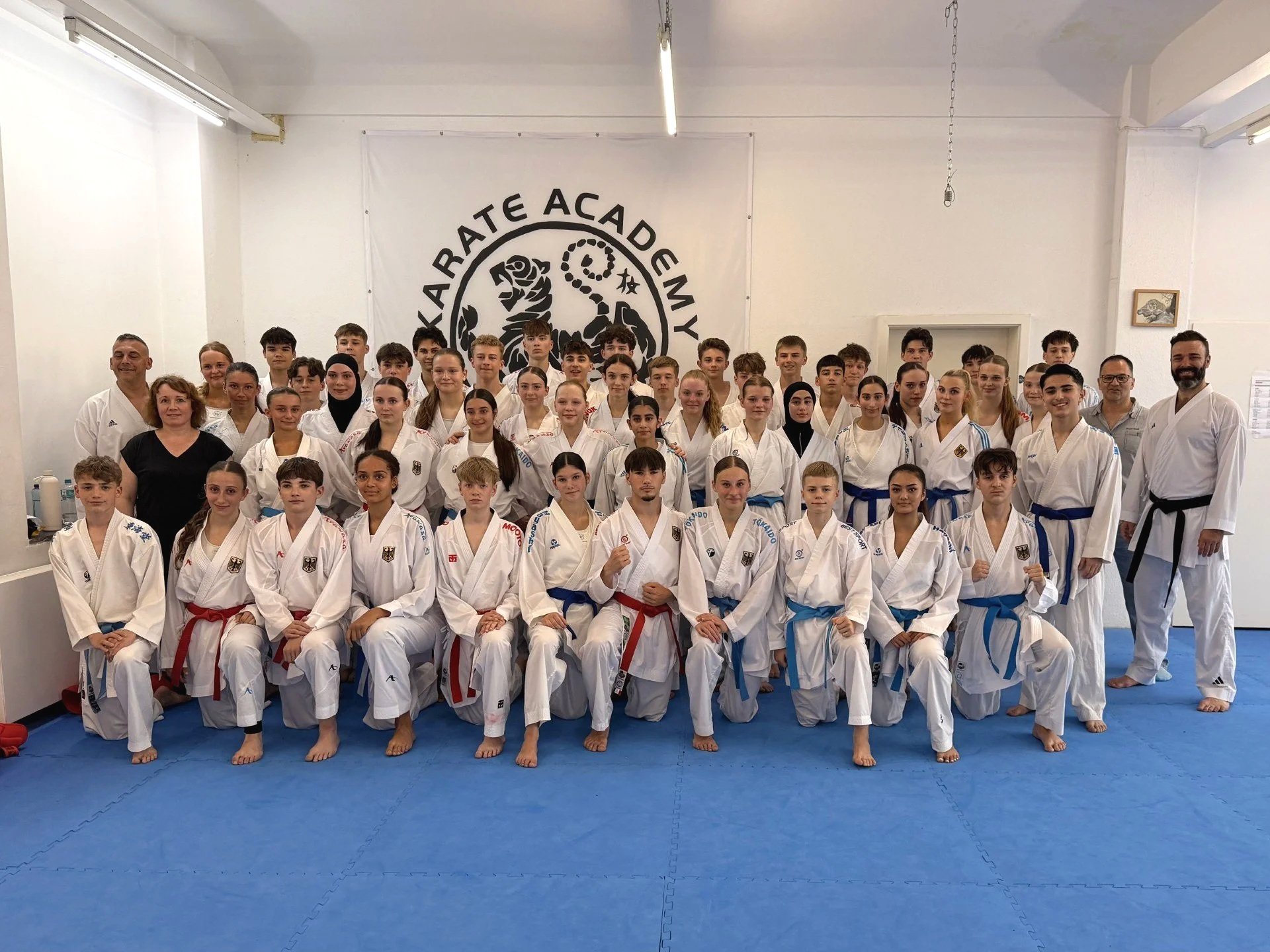 DEUTSCHE JUGEND- und JUNIOREN-NATIONALMANNSCHAFT IN DER KARATE ACADEMY HAMBURG