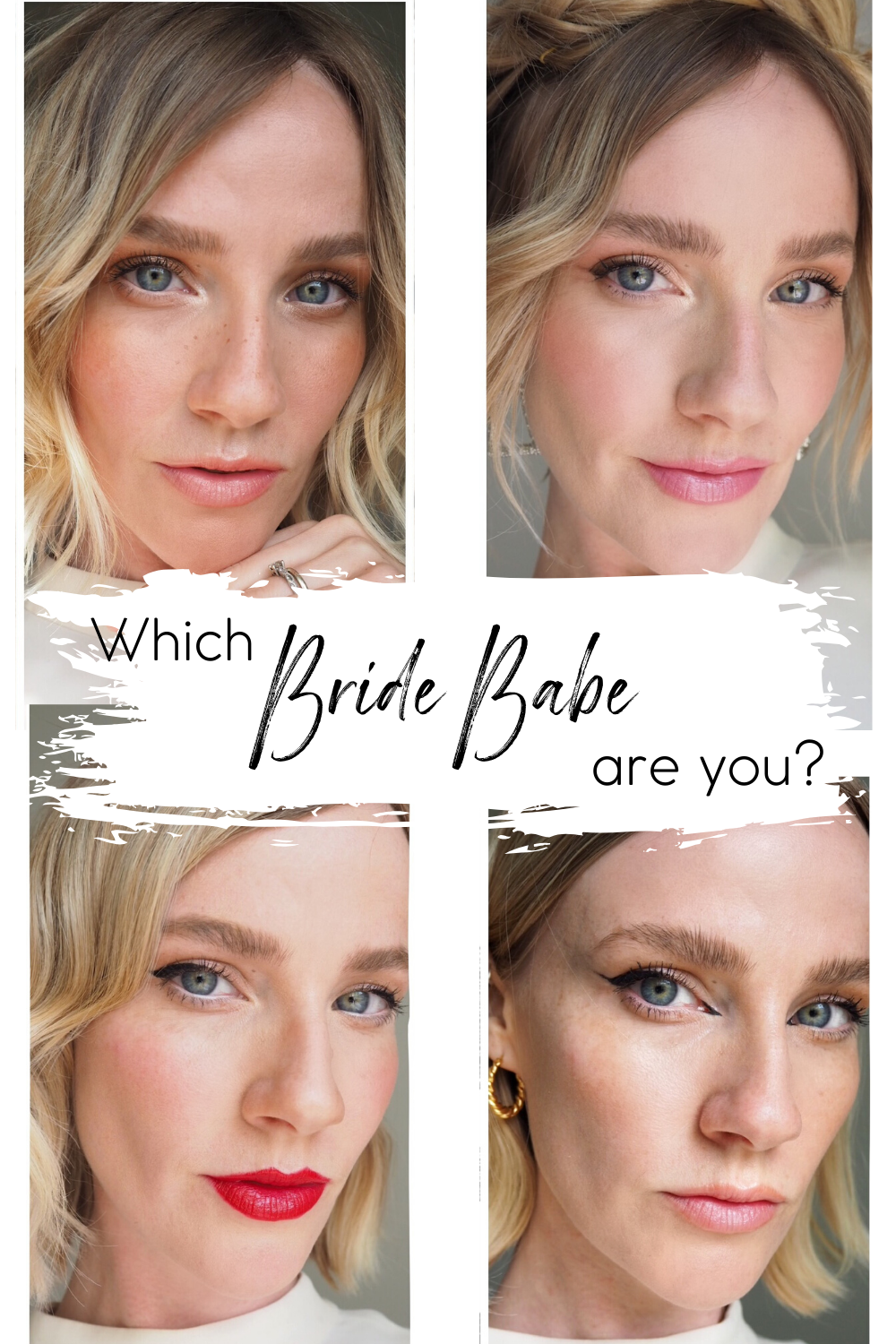 Which type of Bride are you? — Natural Wedding Hair + Makeup for the Modern  Bride. Essex. London/