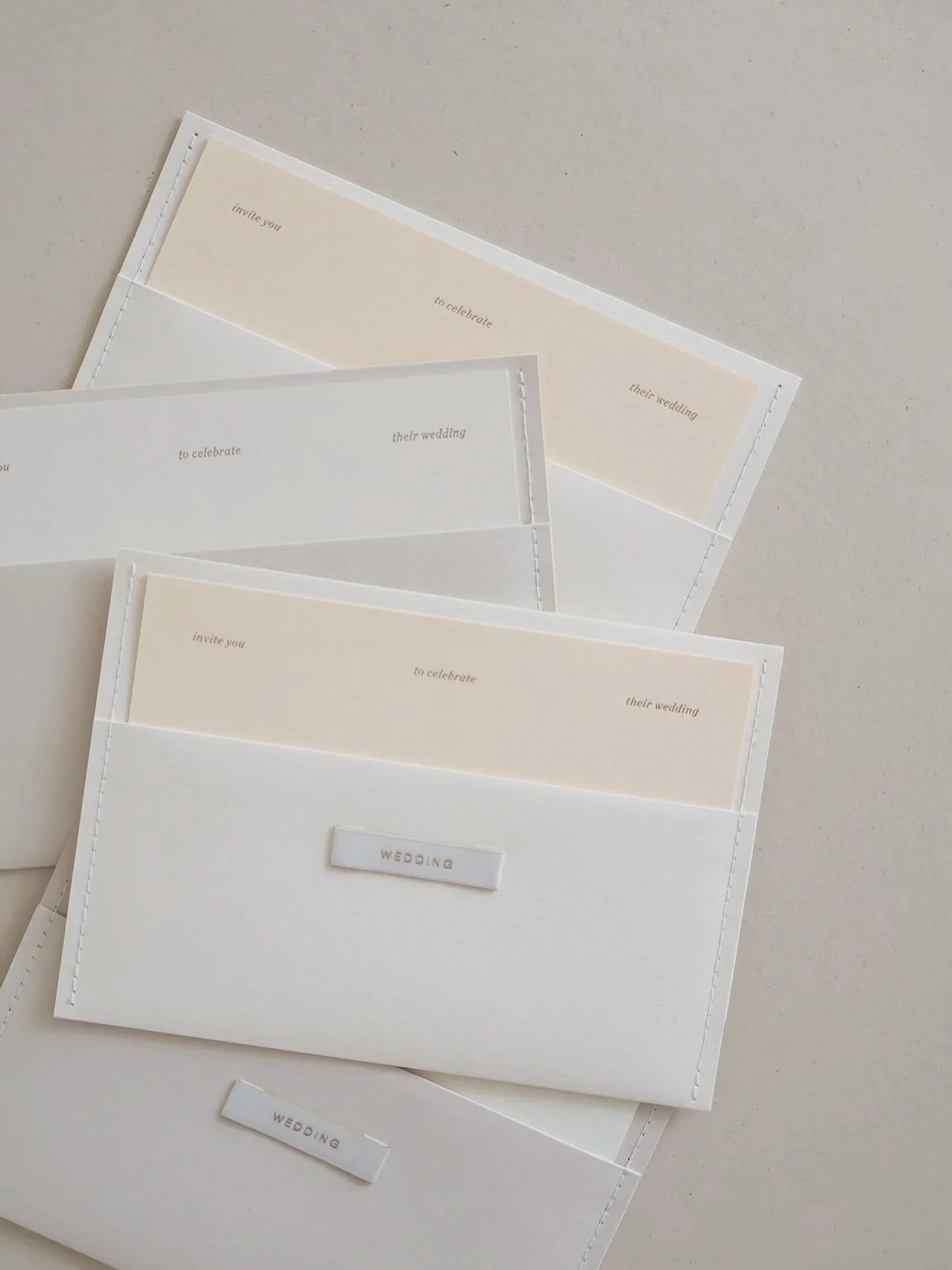 minimal envelope invitation
minimal, simple and classic
updated, available for purchase on Etsy