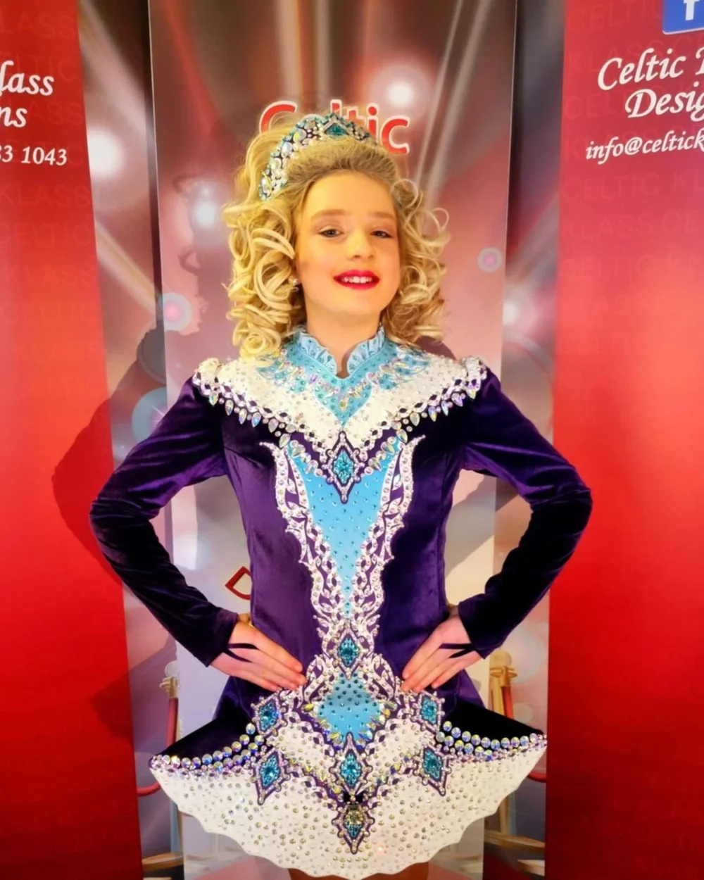 irish solo dress designers Irish Dance Dress - Brand New Made by Lee Brown Designs