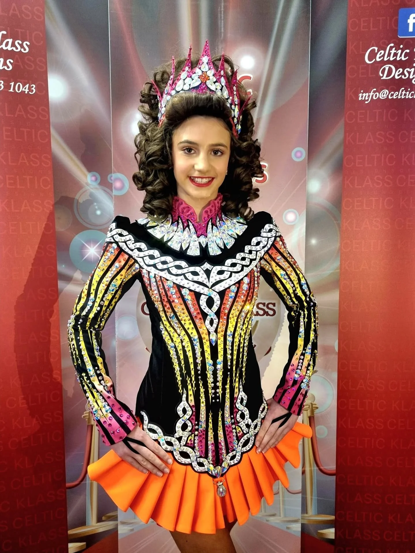 The sparkle, the colours, the details&hellip; we are completely obsessed with this gorgeous new dress! 💛🧡🩷&hearts;️

Celtic Klass Designs Solo Costumes ✨️ 
Experience Excellence ✨️

Contact Us at: https://form.jotform.com/240513947185359
📞 +44(0)