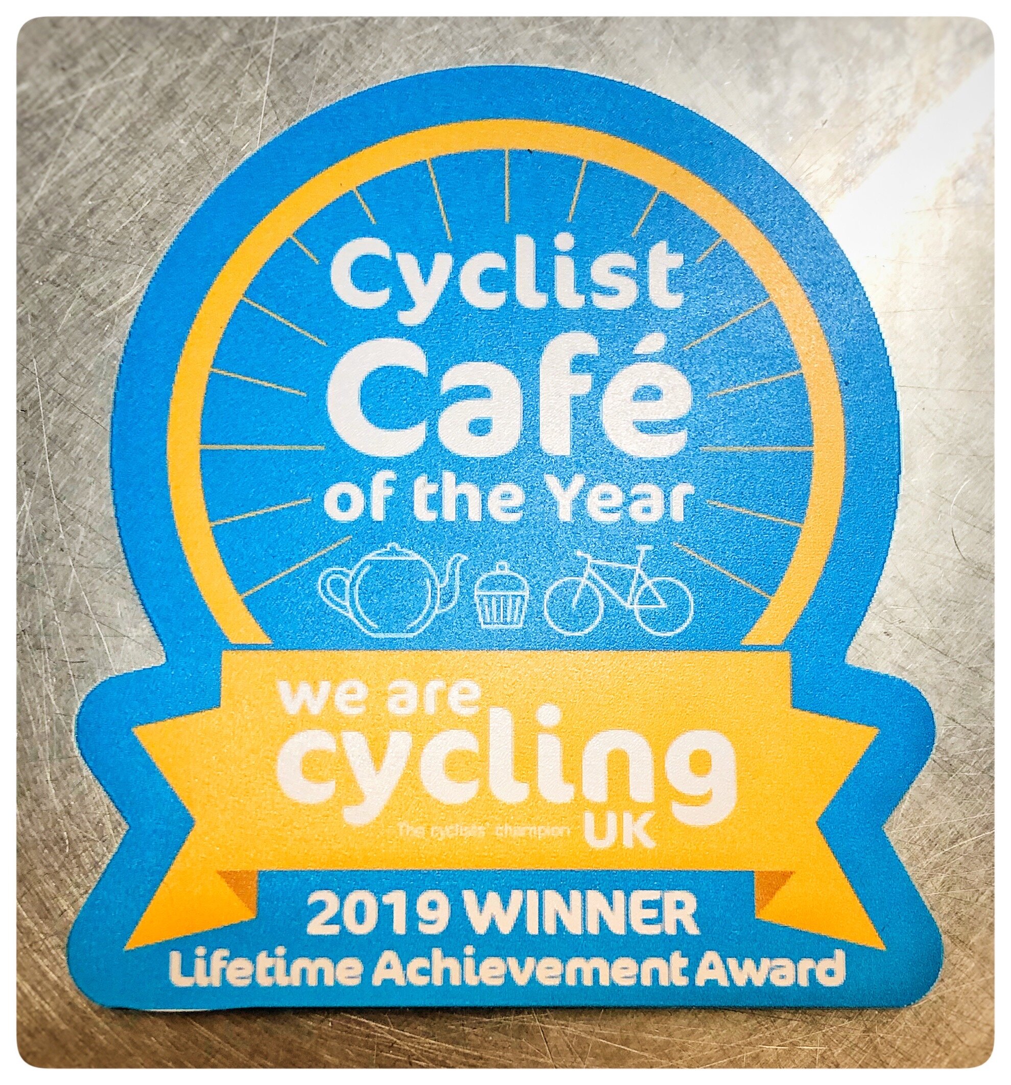 Our Cyclist Cafe of the Year Lifetime Achievement Award