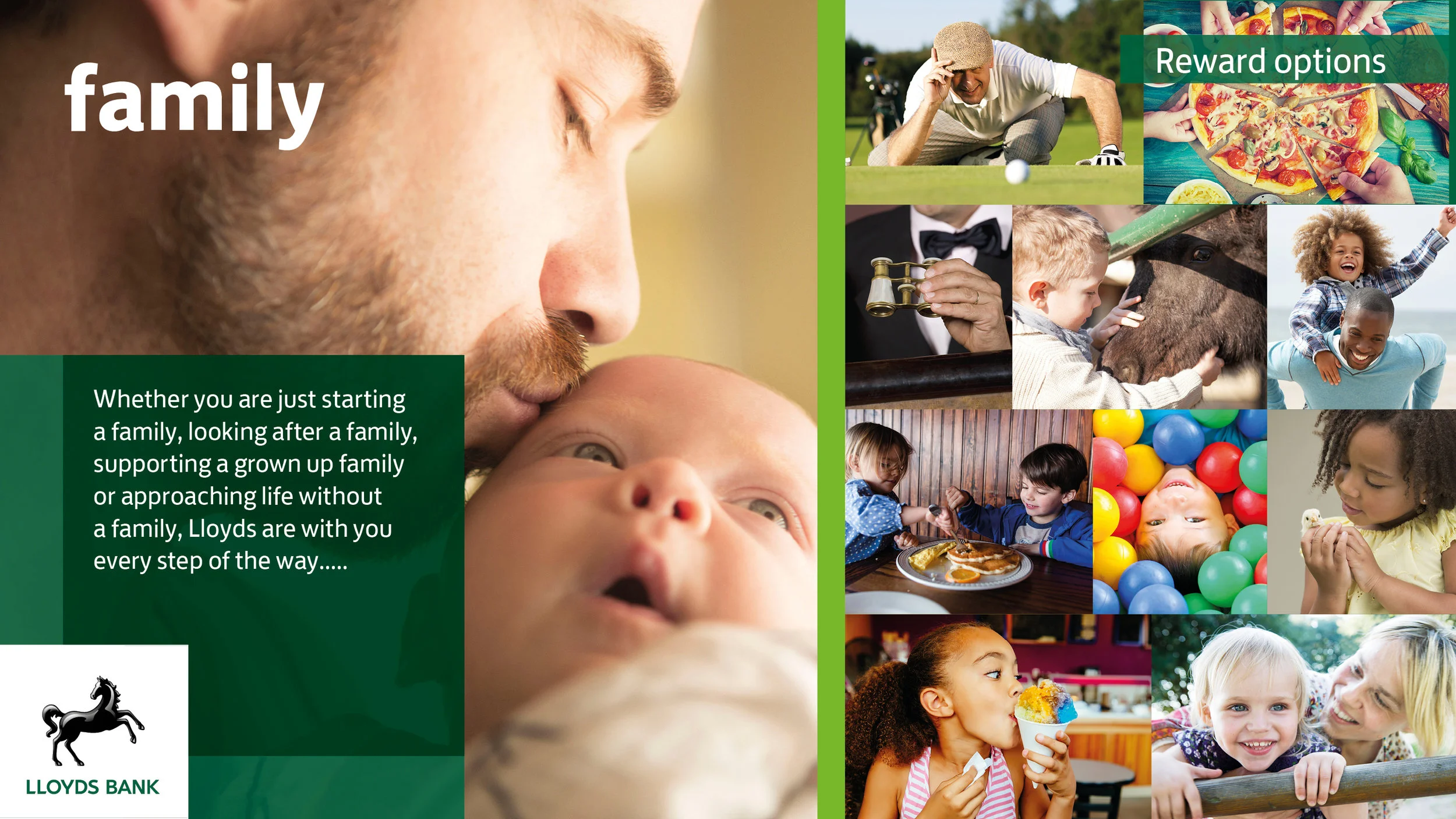 Club Lloyds reward example pitch board