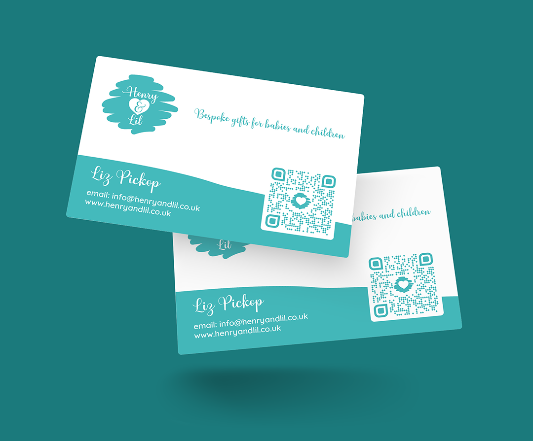 Henry and Lil Business Card Design