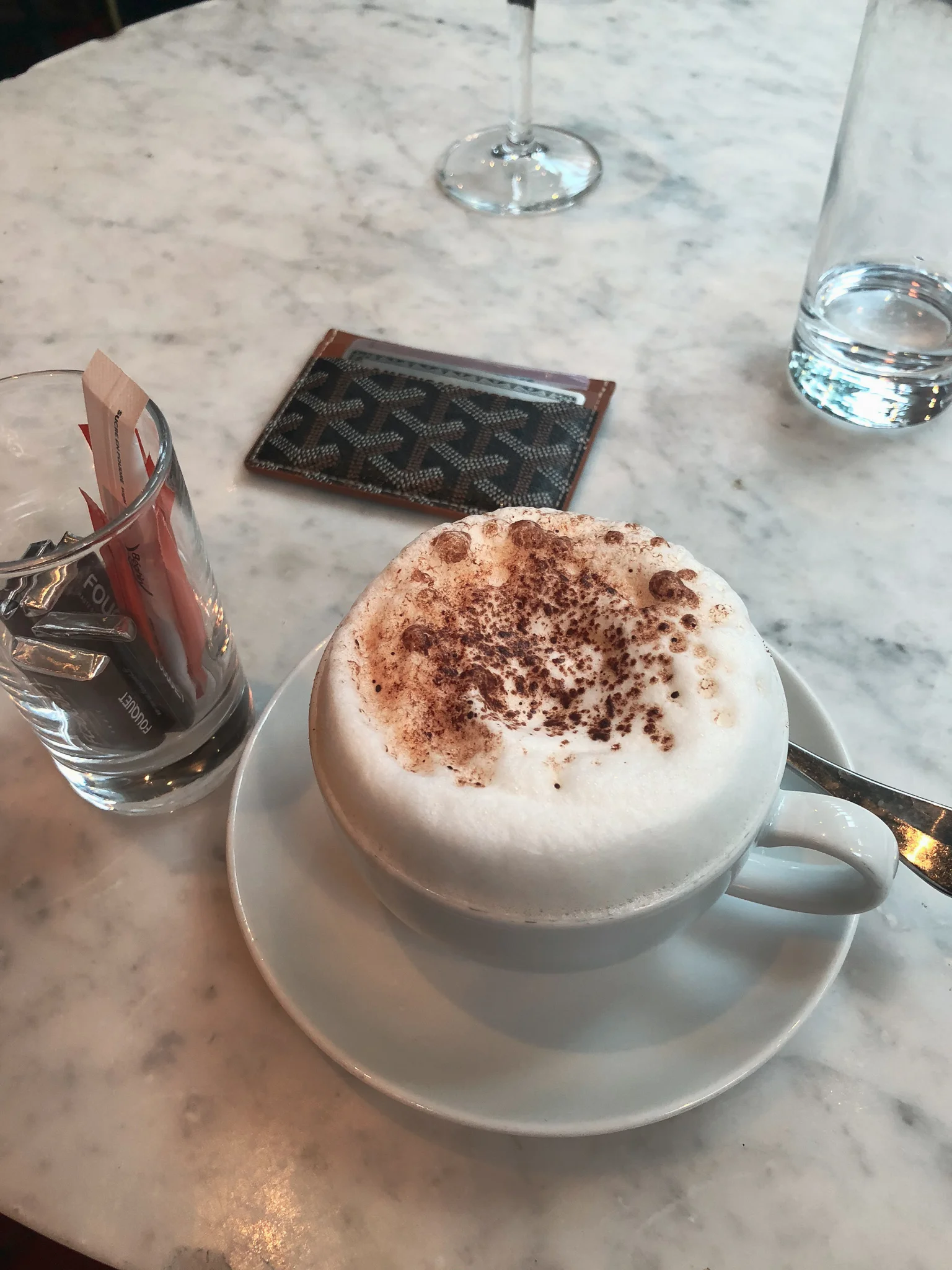 Pre-party dinner, dessert, cocktails, and espresso at Le Matignon. Go for the food, and stay for the party!