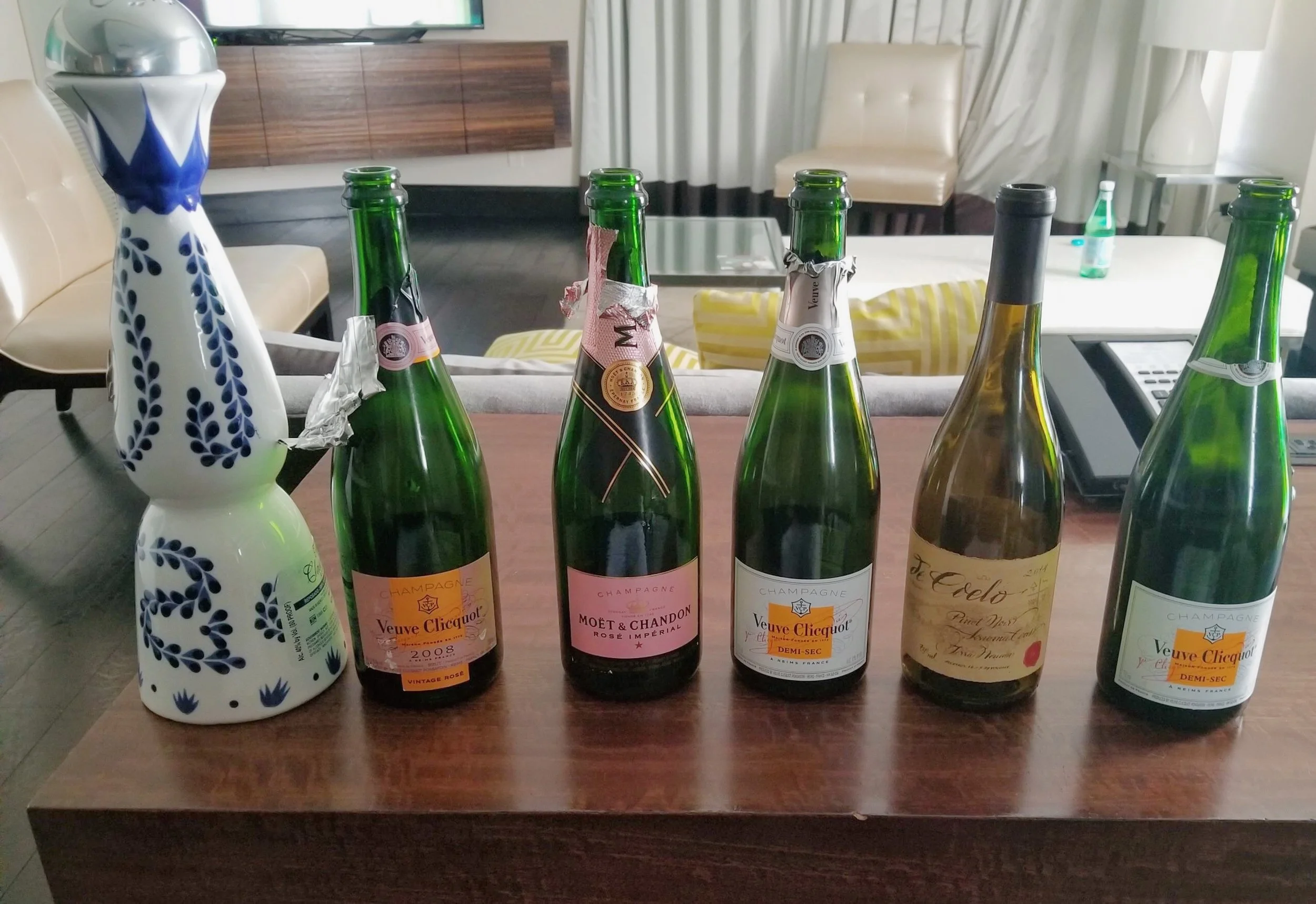 Some of the recovered casualties of the night.