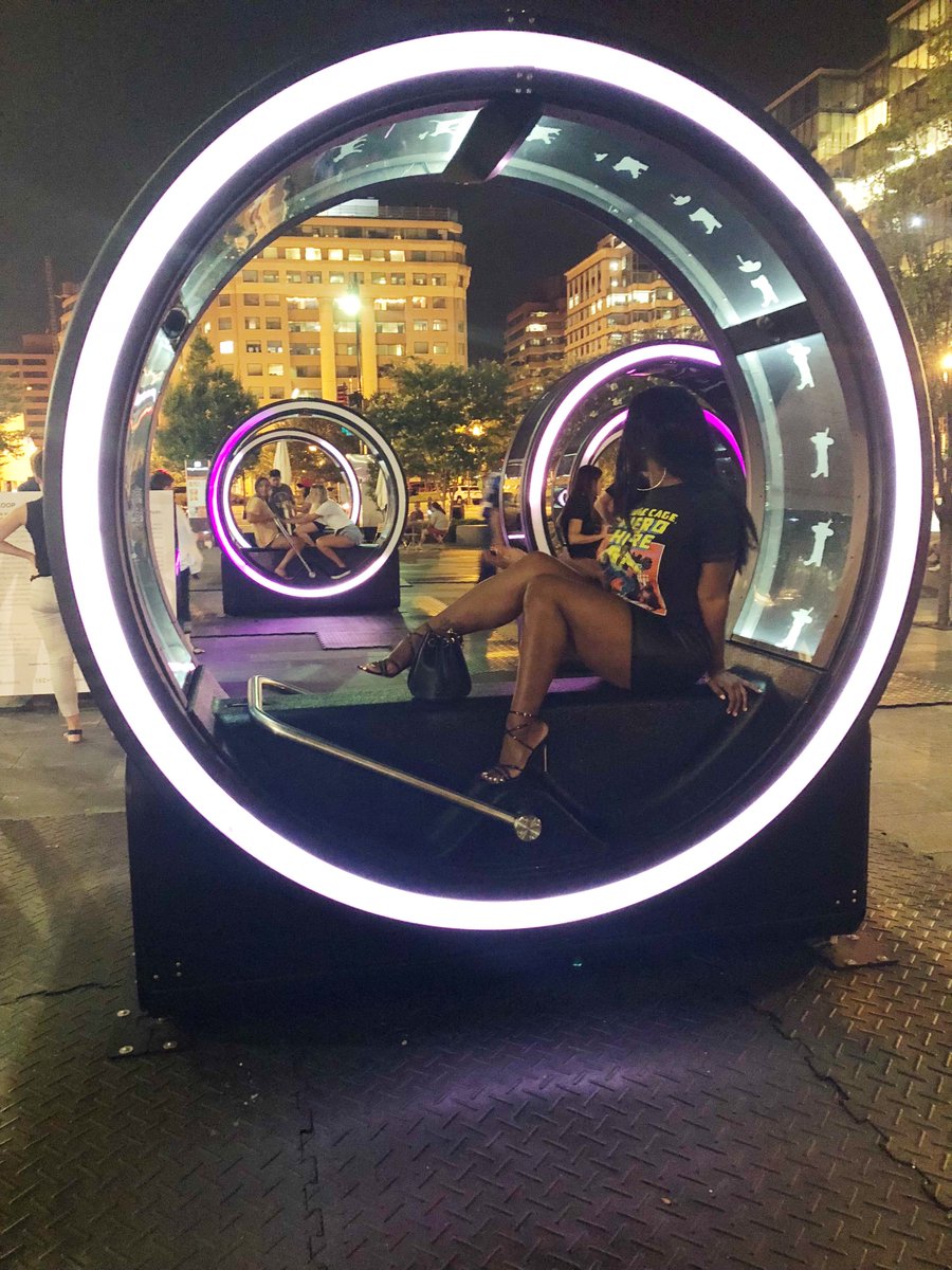Totally loved this random art installation my date and I stumbled upon last week!