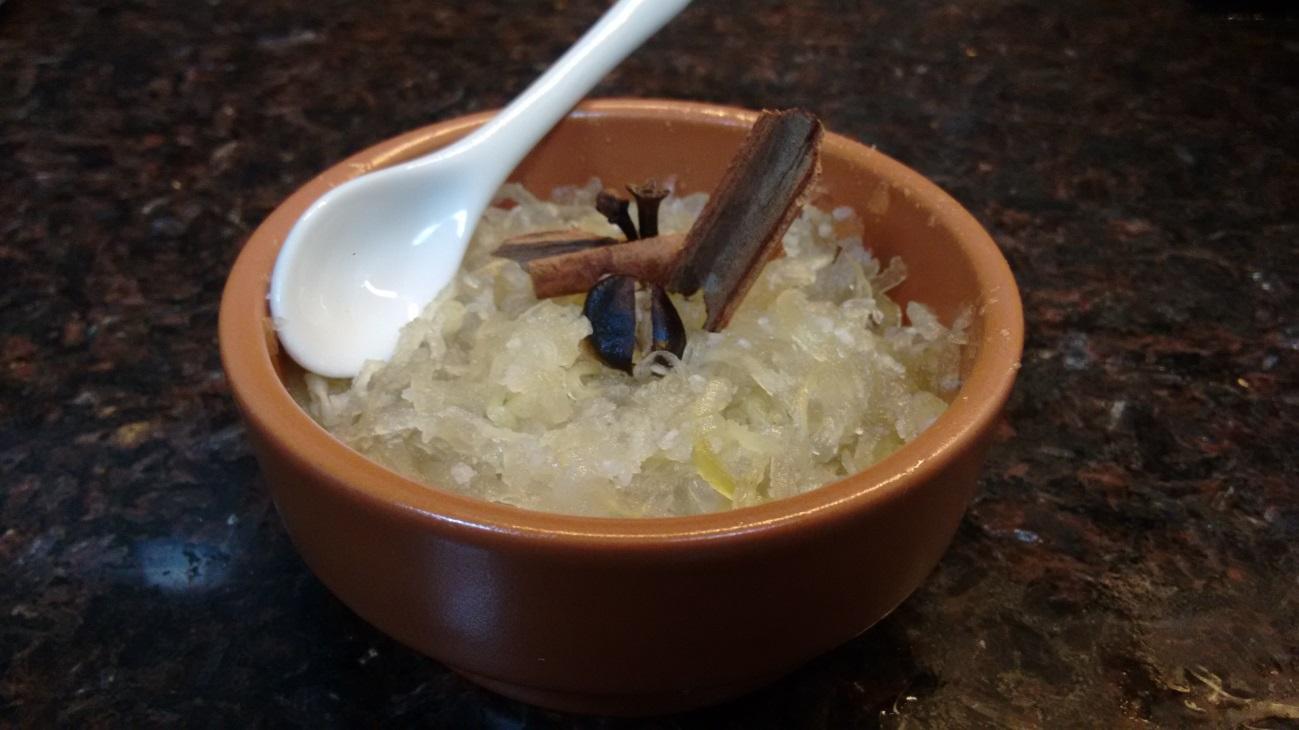 Doce de mamão verde