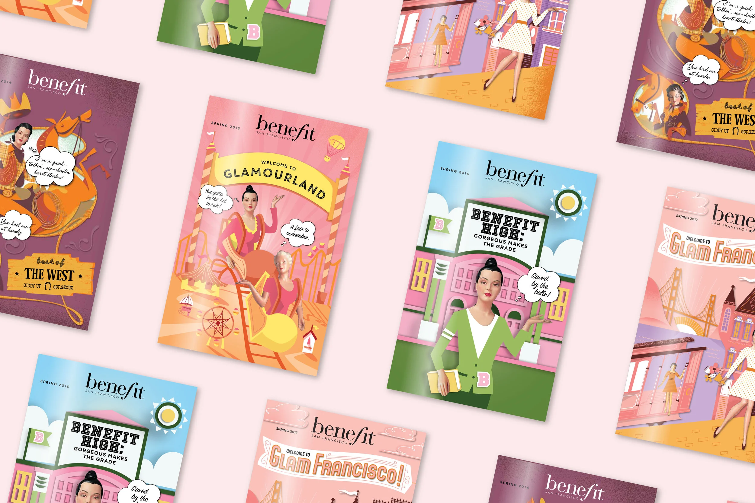 Benefit's semi annual catalog — Tami Ortman Designs