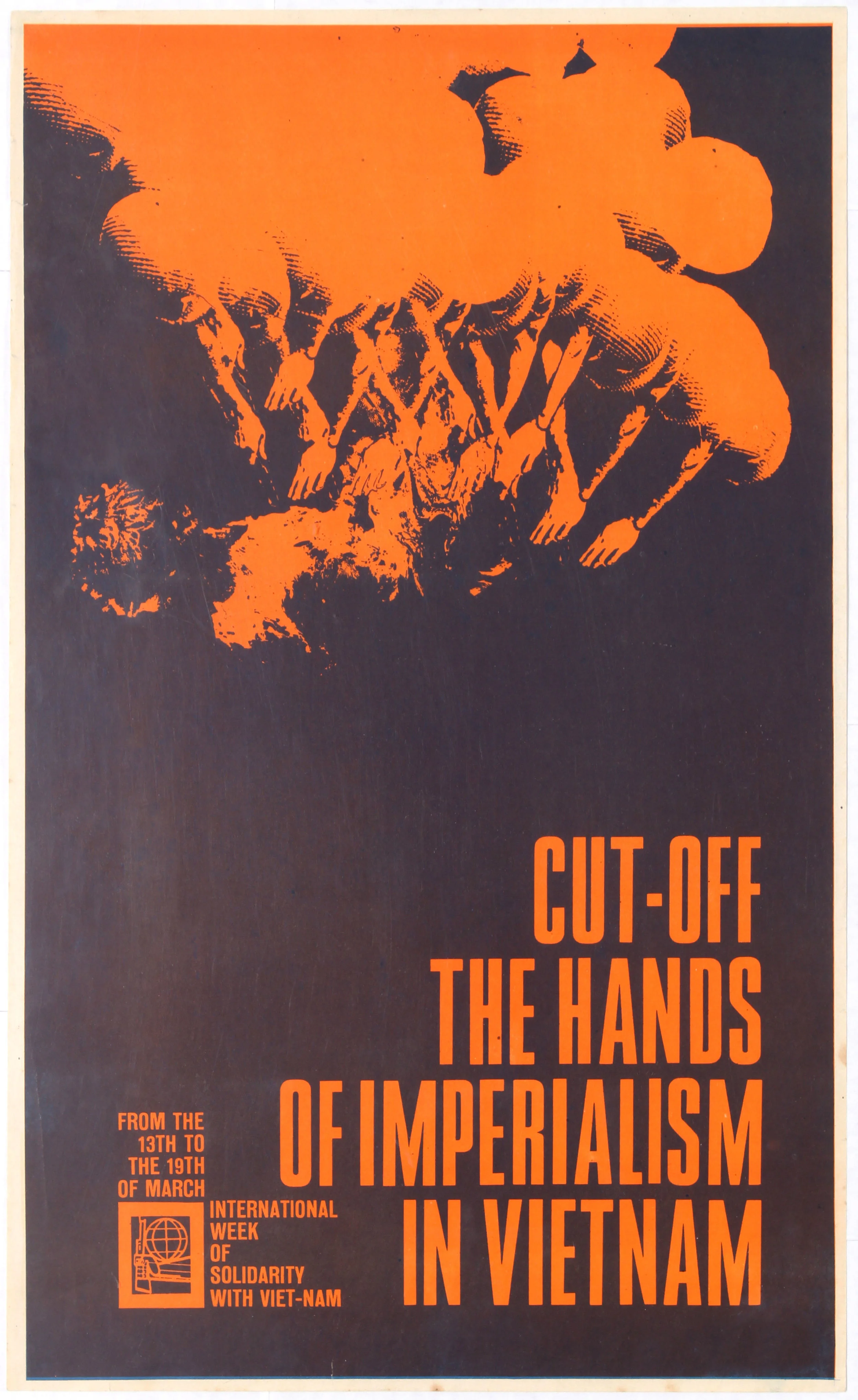 Jhones, Eduardo Bosch, International week of solidarity with Viet Nam/Cut off the hands of imperialism in Viet Nam, 1967