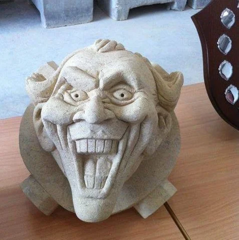 My prize winning boss stone. Done at Weymouth College