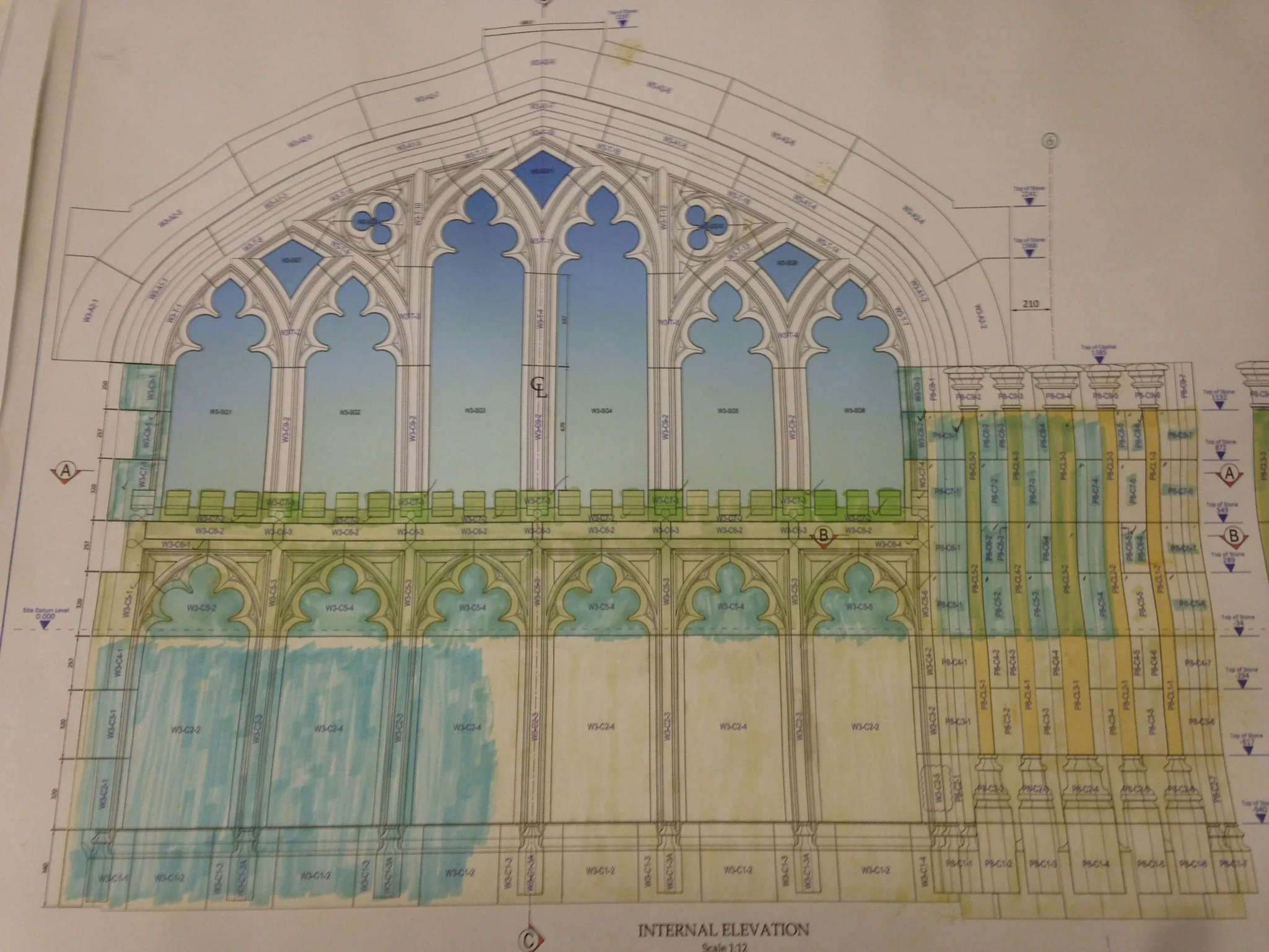 Drawing of one of the jobs