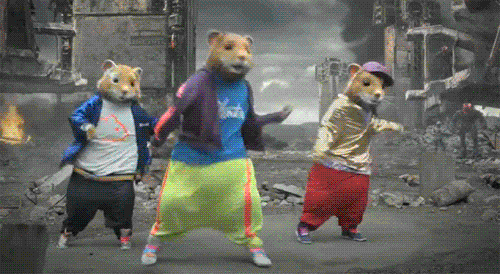 Got the footage of these damn rats shakin' & Bakin'