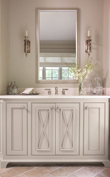Custom Model No. 1133 - Beverly Sconce in Old Nickel Finish. (Photo courtesy of Postcard From Paris , Greenville SC)