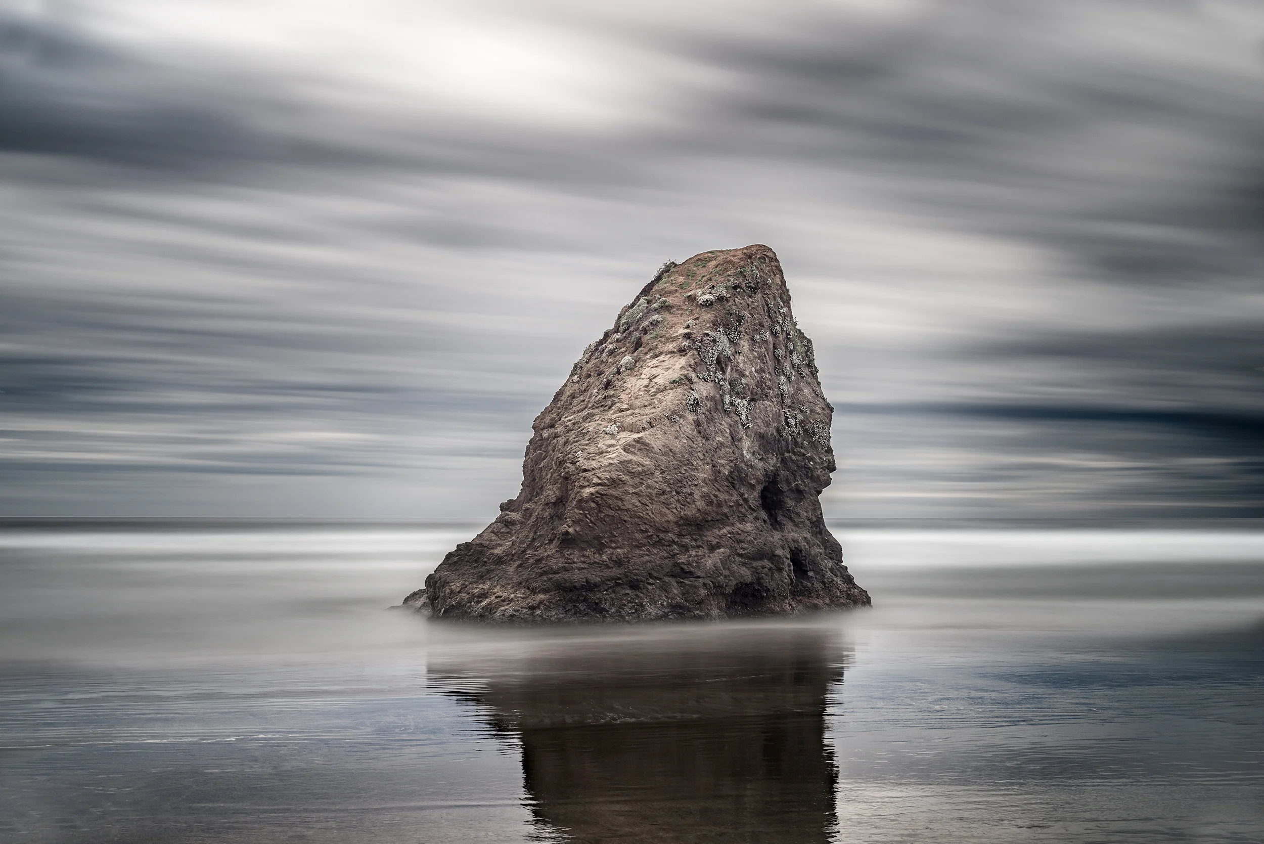 Seaside Creek Rock Study 1 - Mendocino (5392)