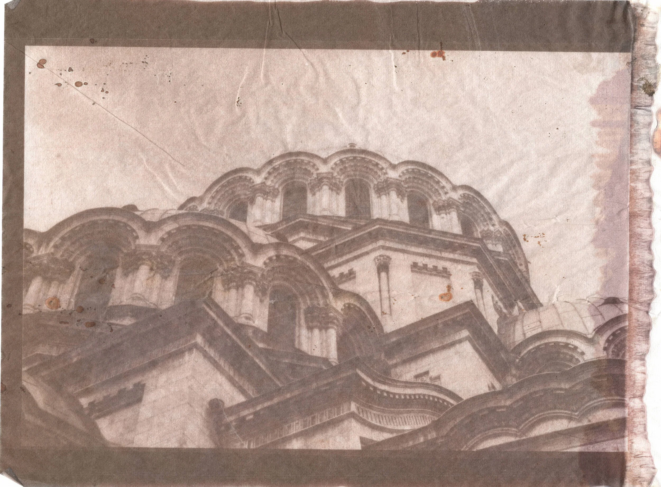 Salt Printing on Hanshi Paper