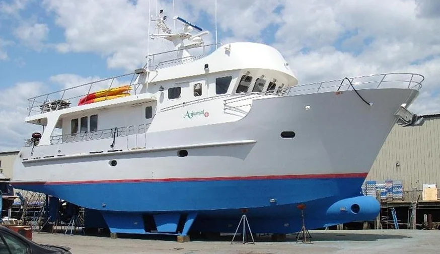 Cape Horn 65, hardly the right choice for new boaters to learn cruising in inland and coastal waters. Just imagine the headaches!