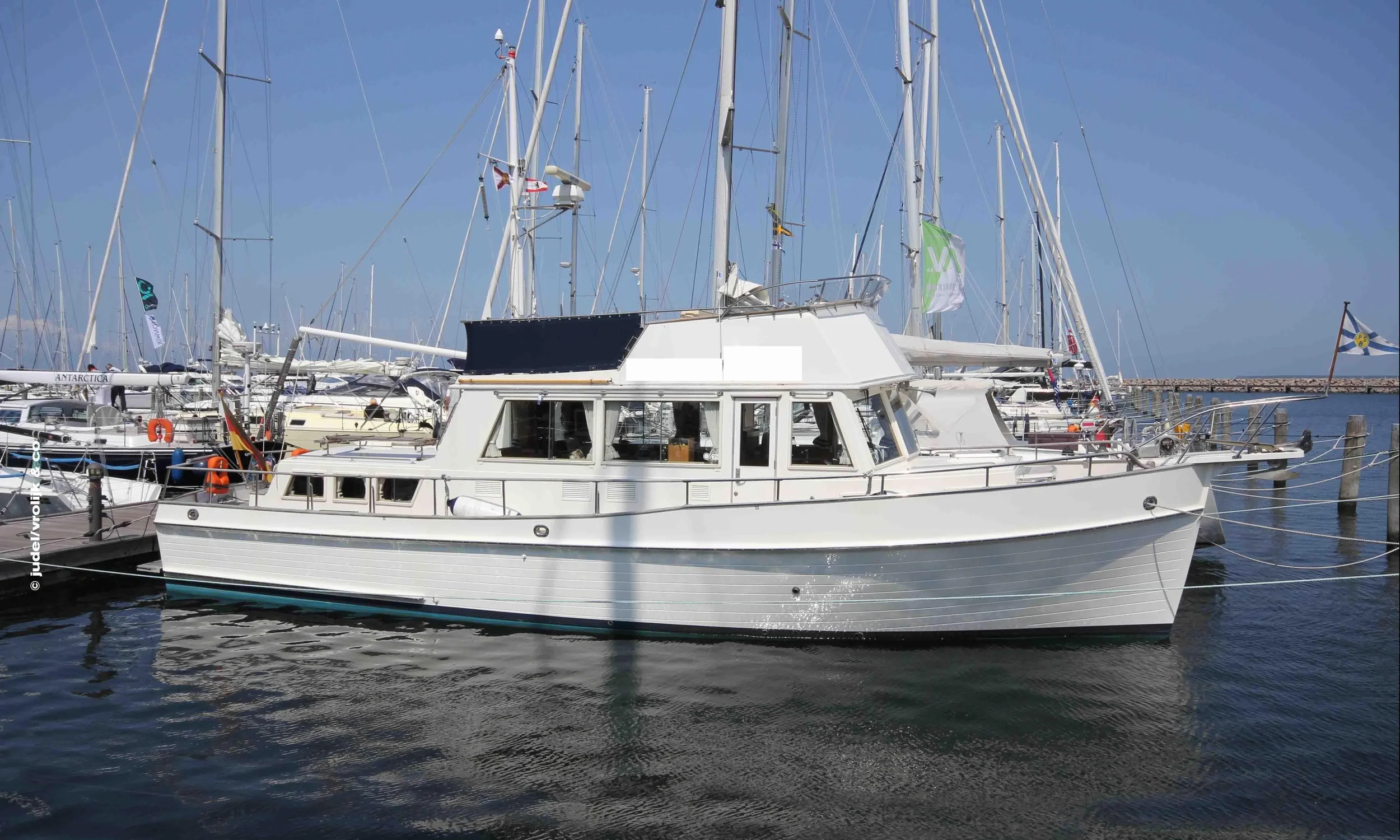 The Grand Banks 42 Classic remained the standard for cruising trawlers for several decades, and it deserved that honor. Great boat.