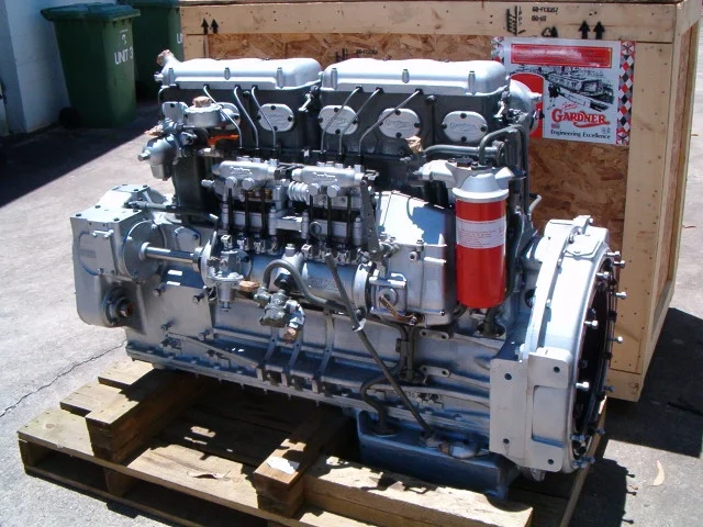 The legendary Gardner engine, the undisputed King of Marine Diesel Engines. This reconditioned Gardner 6LXCT diesel engine is ready for installation. I have been on boats that were built simply because the owners were able to locate a Gardner engine in running condition.