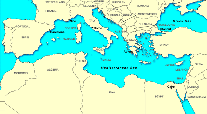 EGRET TALES OF THE SEA  -  THE MEDITERRANEAN, WHY, AND HOW - Part 1