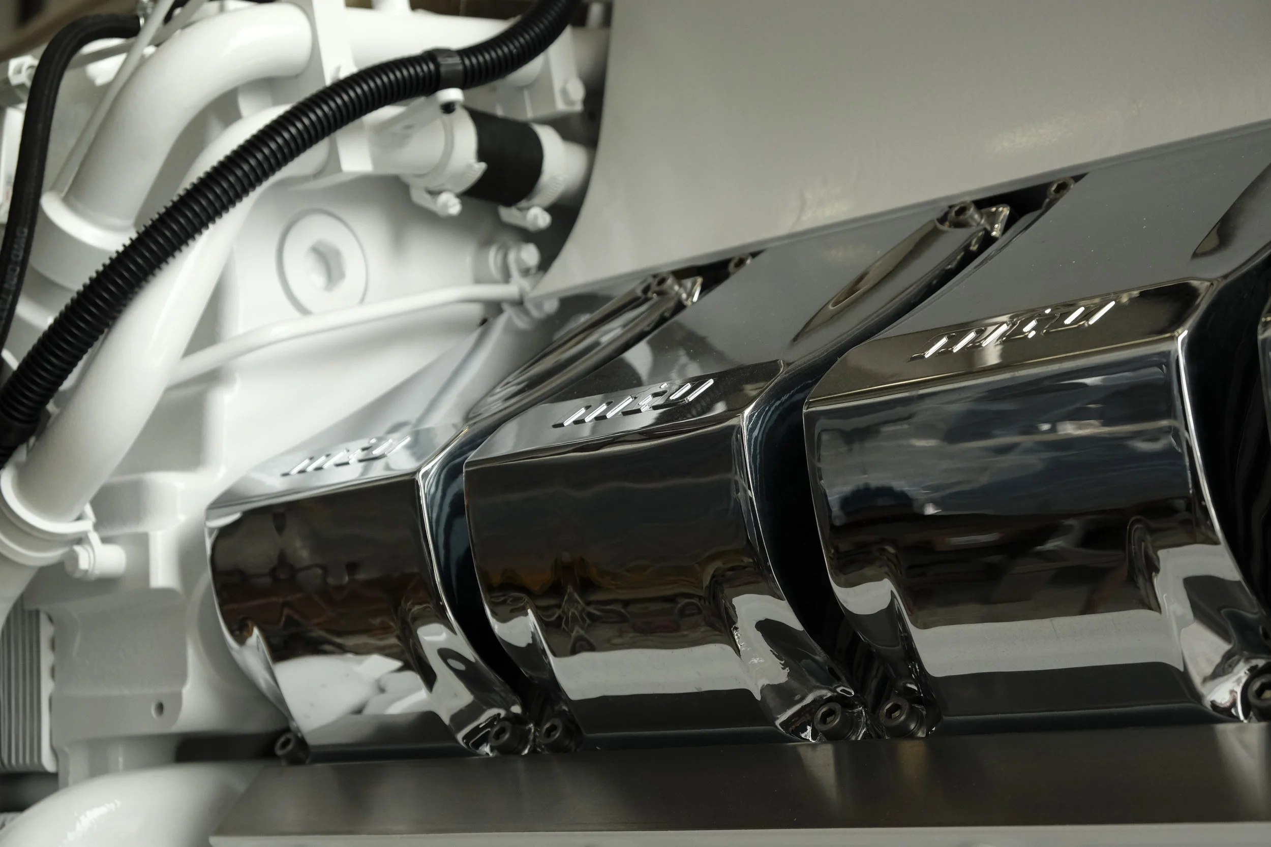 The Engines Go Into the Spencer 74